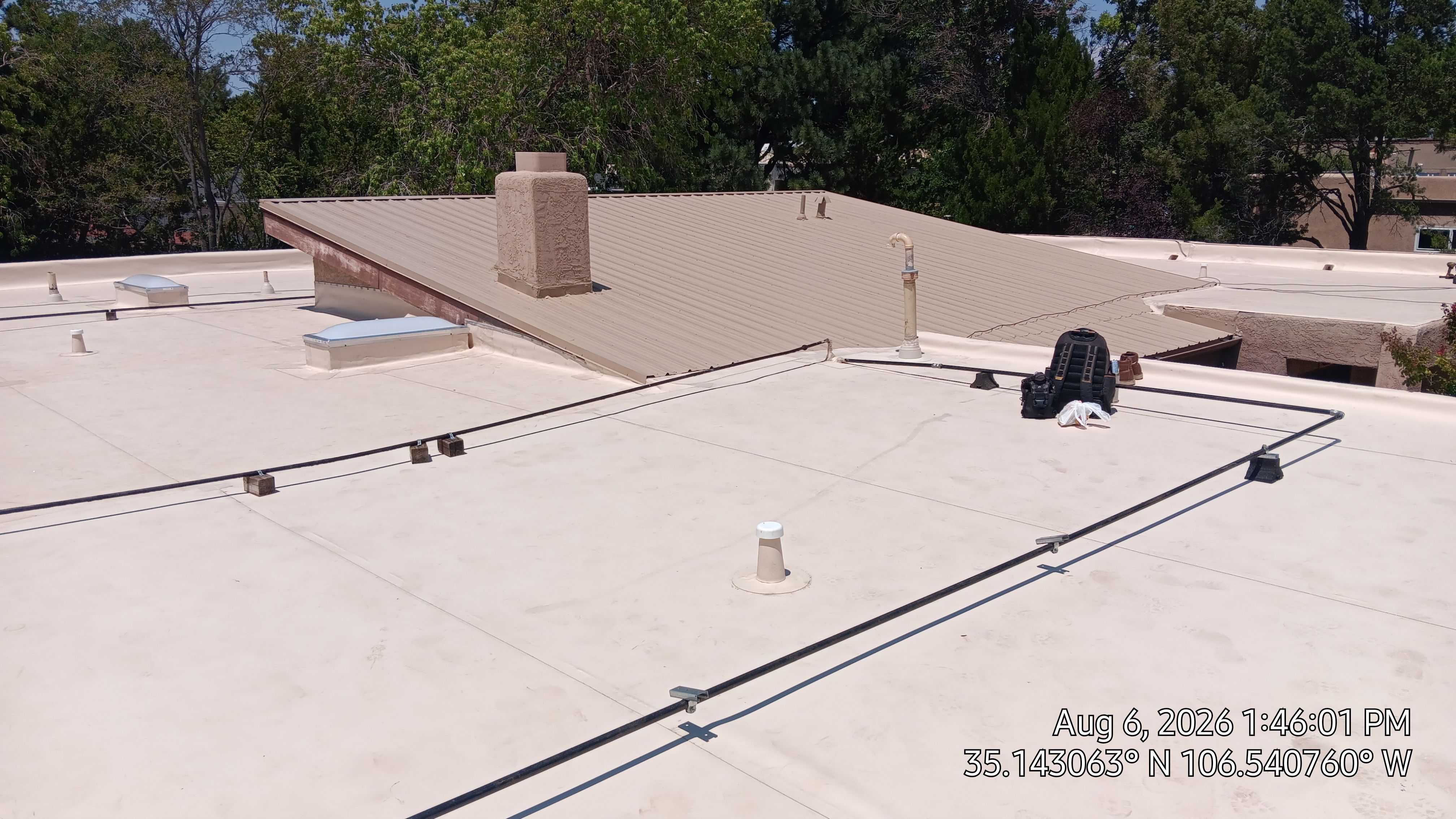 TPO Roof Replacement and Skylight Upgrade in the Northeast Heights, Albuquerque by Doyle Roof Masters Inc