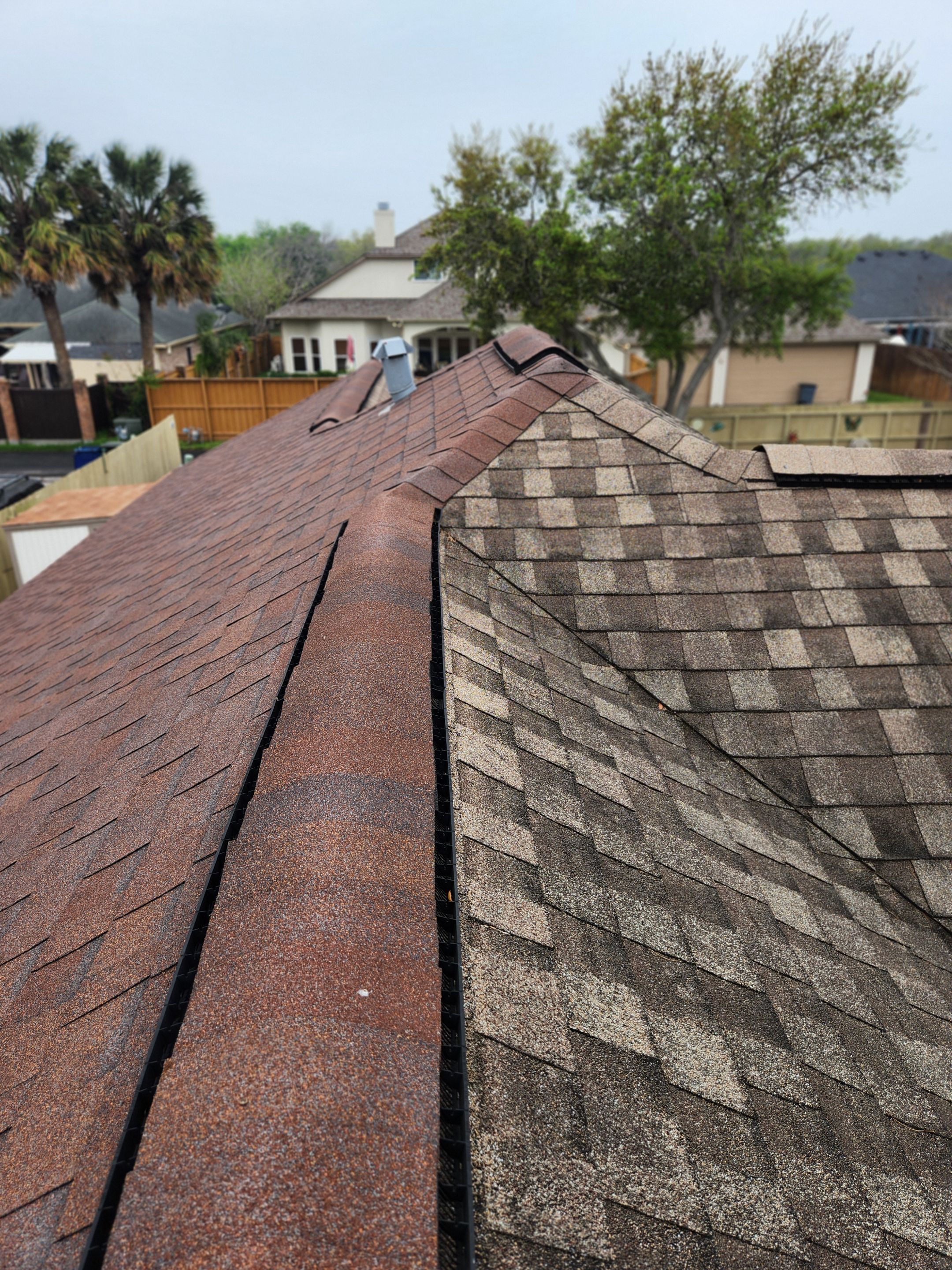 Residential Roofing Installation using GAF HDZ Pewter Grey by Lighthouse Roofing