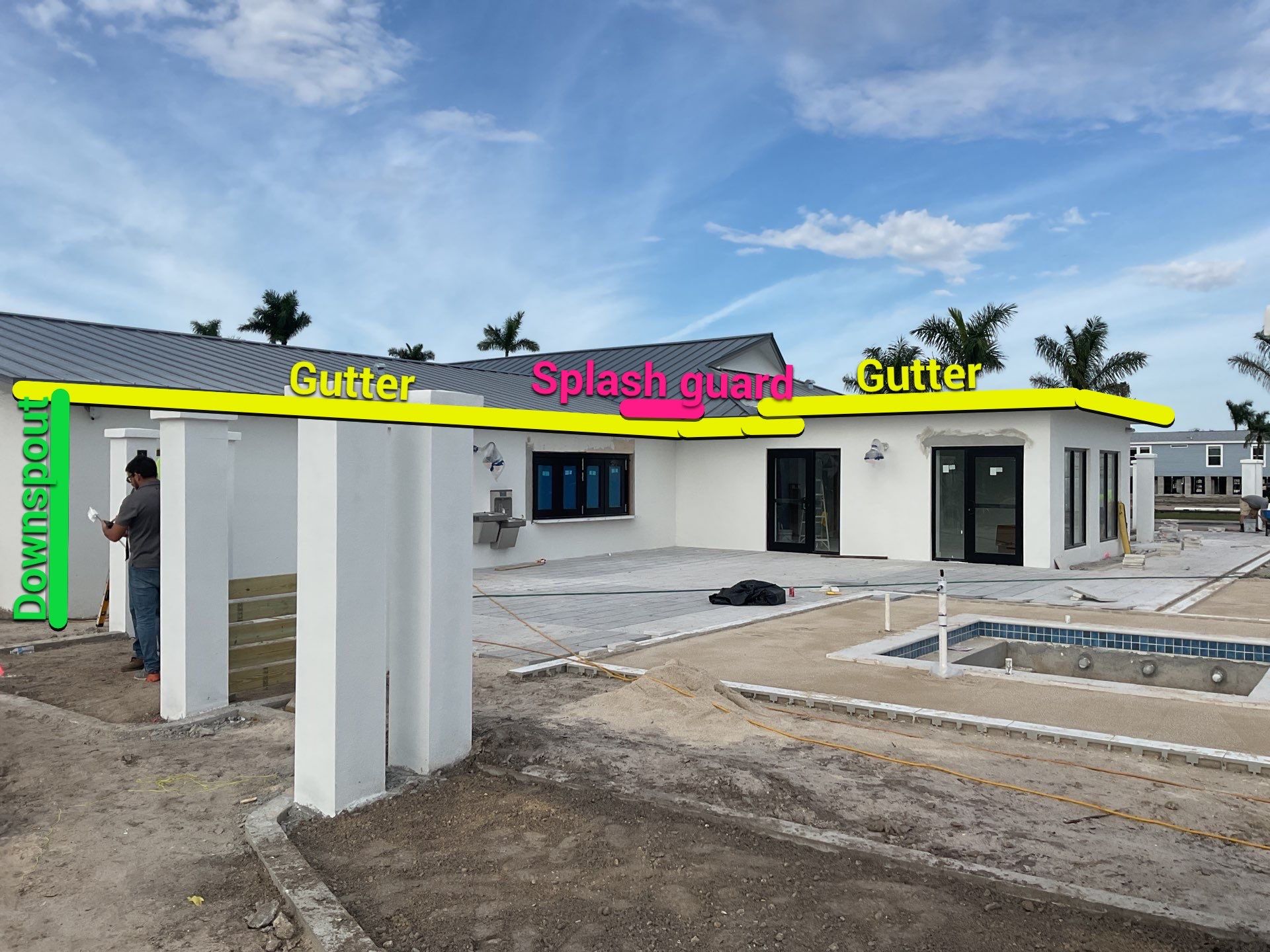 Custom Gutter Design and Installation in Fort Myers FL by Gutter Professor by Gutter Professors