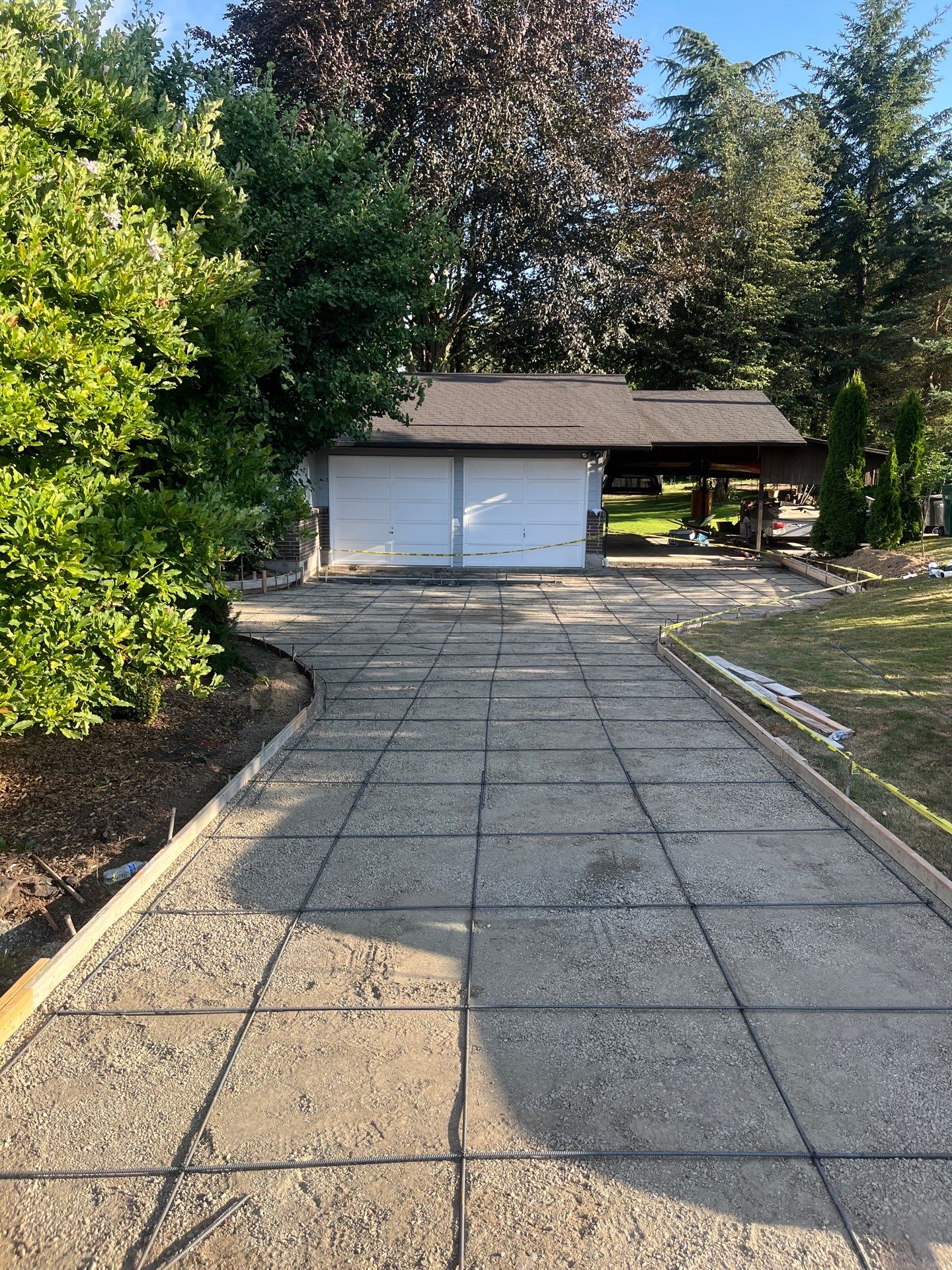 Rodd | Concrete Driveway Extentension by Jireh Asphalt & Concrete Inc 