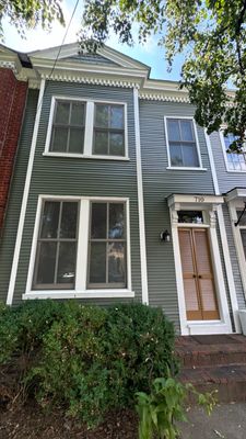 Alexandria: Siding Replacement with Solid Pine Wood Lap Siding