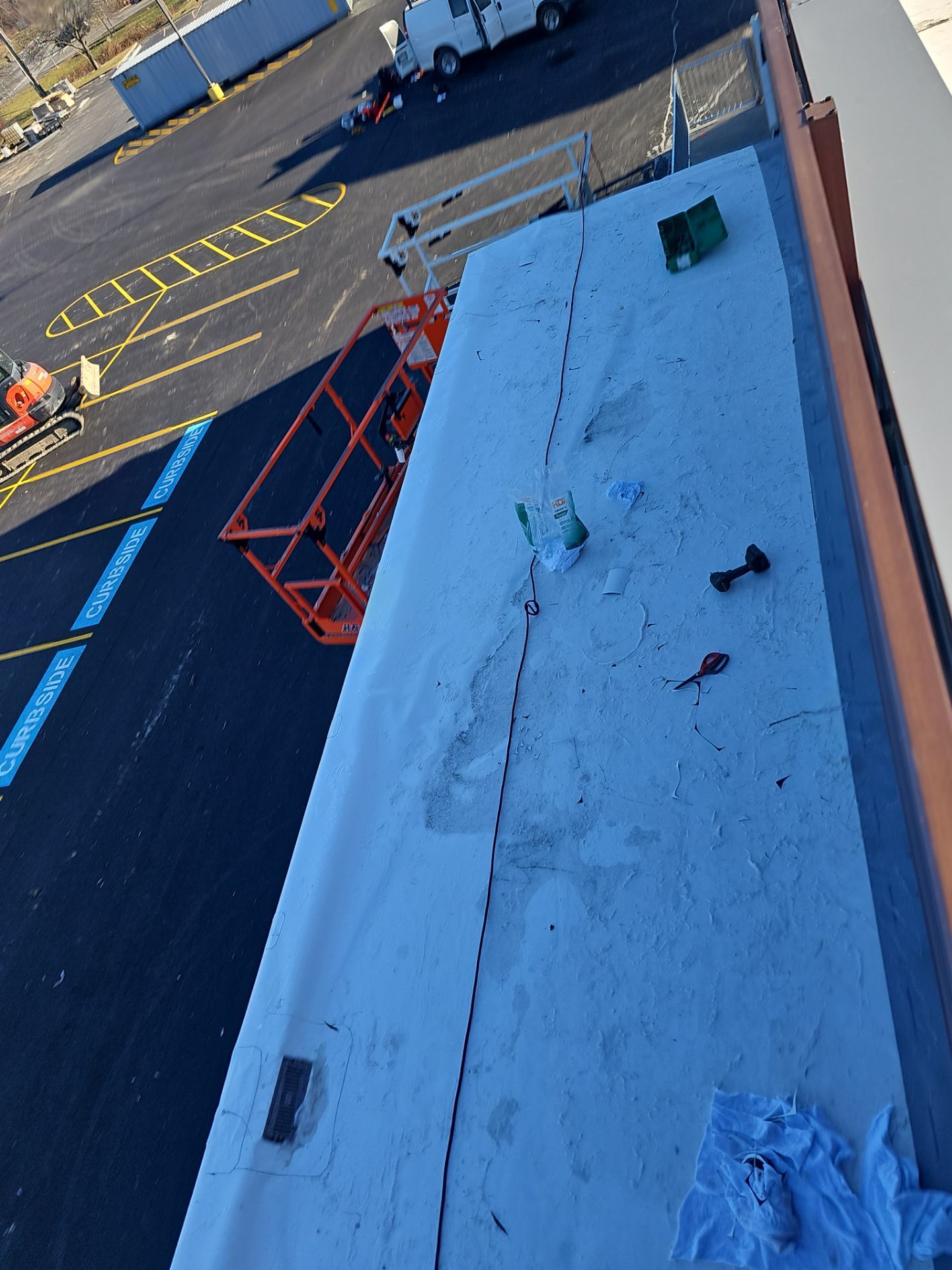 Commercial Roofing Installation using Insulated roof and wall panels by Nitro Roofing and Construction