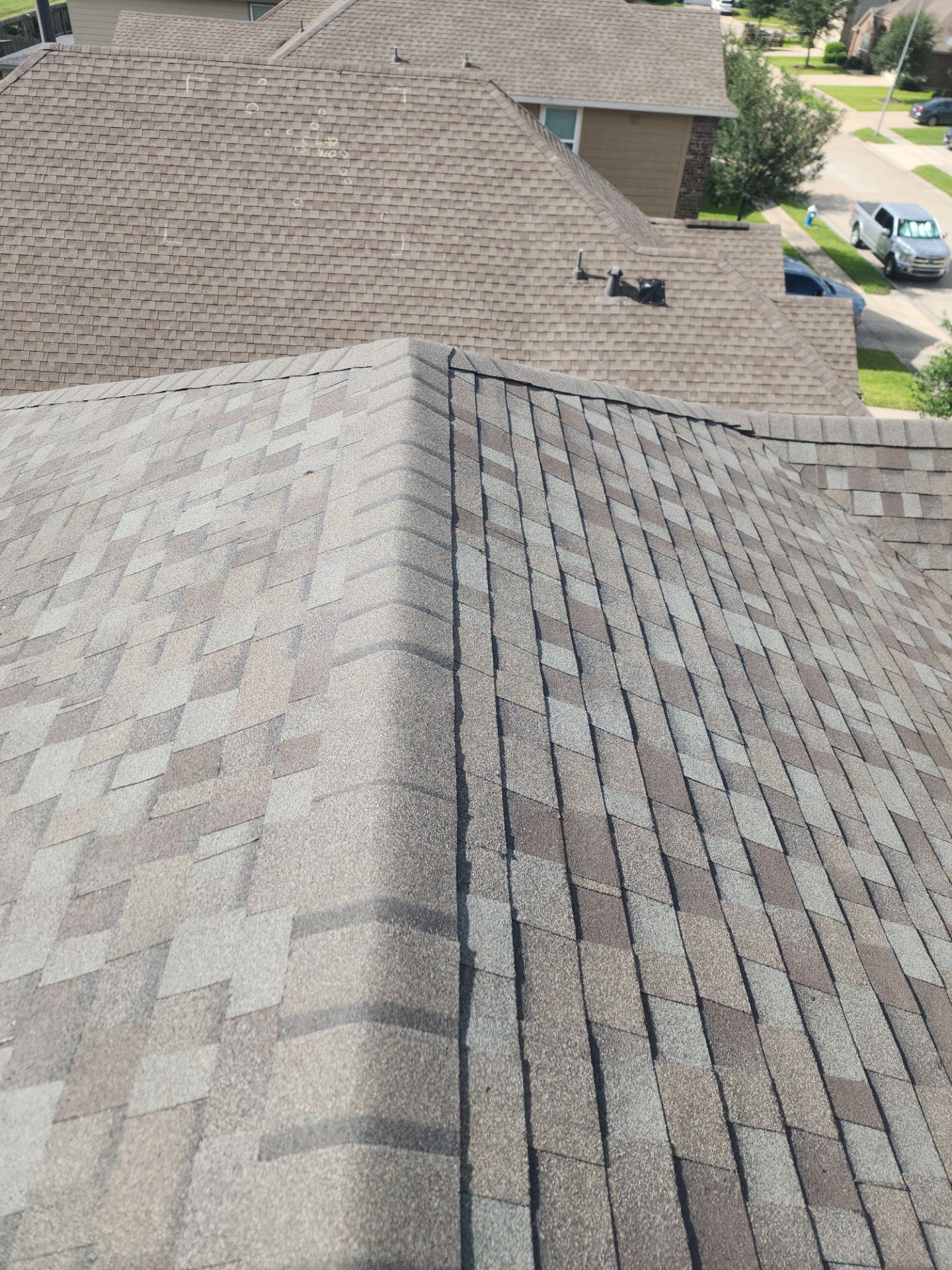 Residential Roofing Installation using Owen's Corning Duration (Lifetime) Shingles by Roof Repair Company