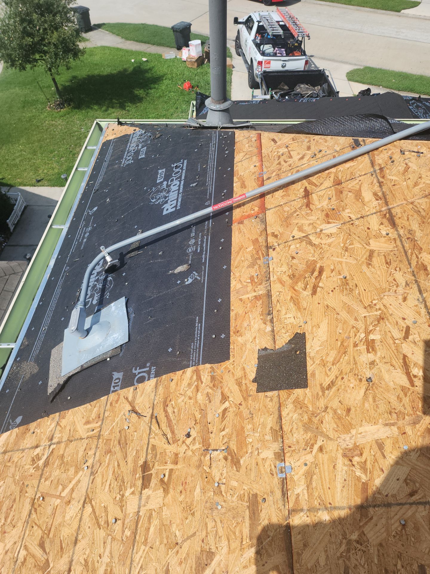 Residential Roofing Installation using Owen's Corning Duration (Lifetime) Shingles by Roof Repair Company