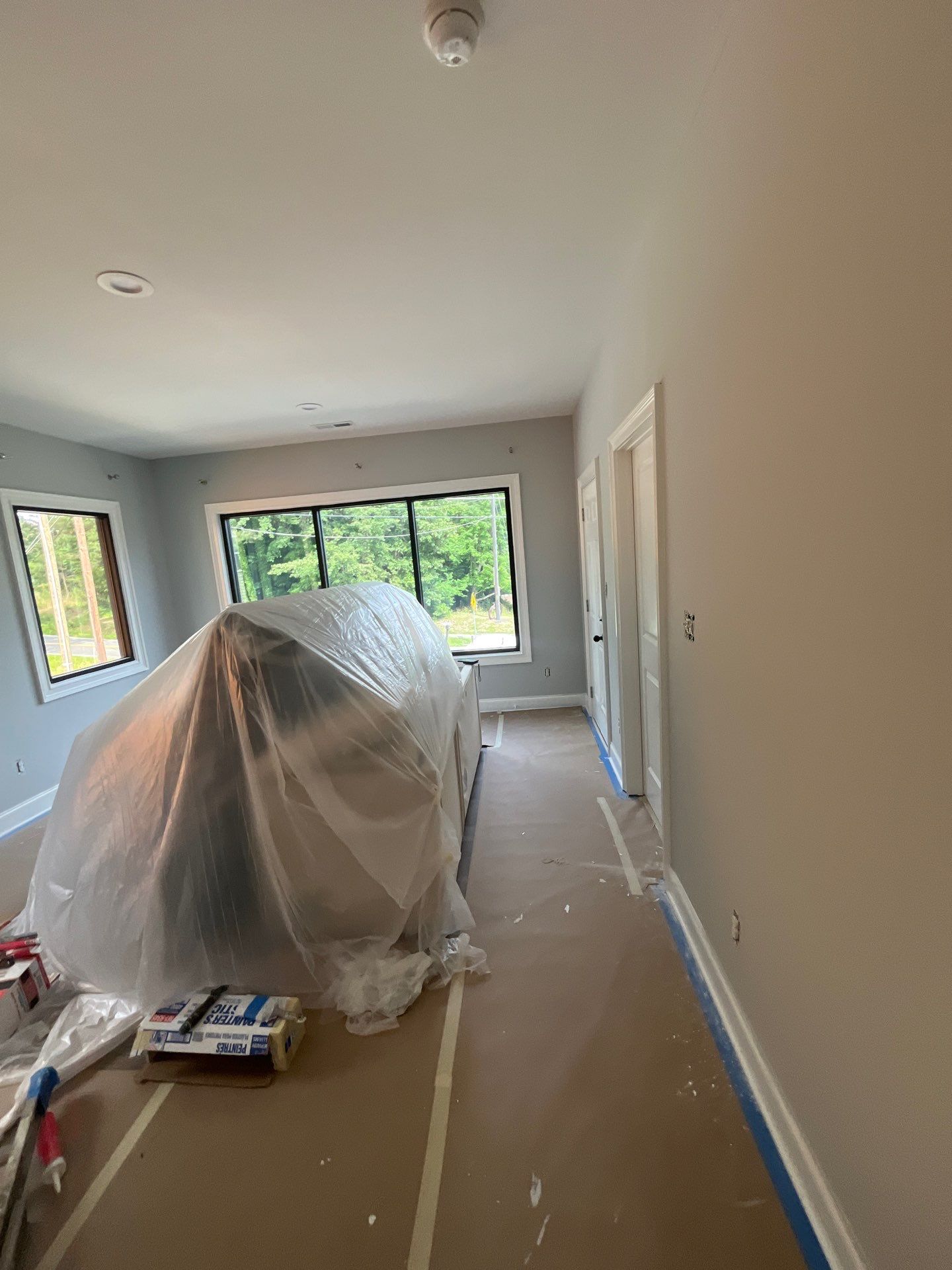 Interior Fresh Coat of paint & Deck stain by GonzalezPainters & Contractors Inc