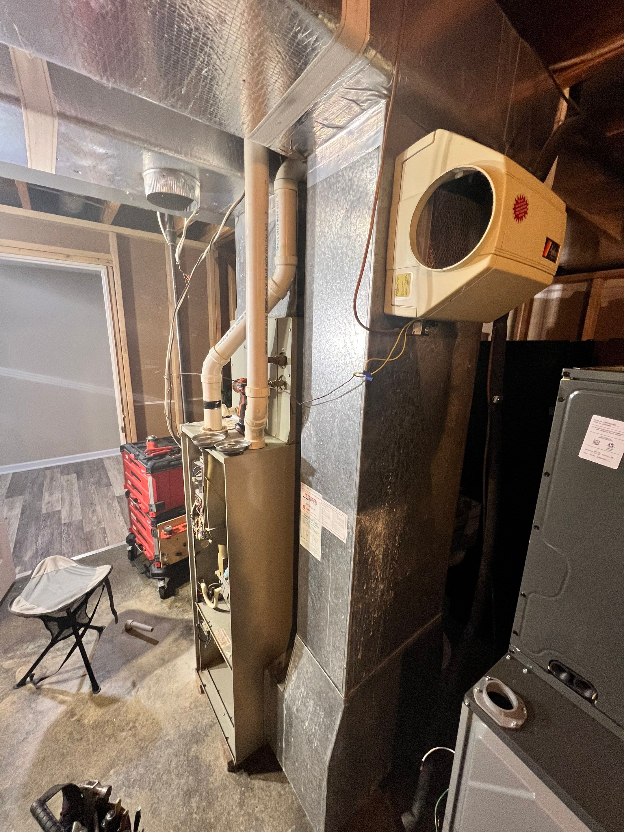 Daikin High Efficiency Furnace Installation by Comfort Air Technologies