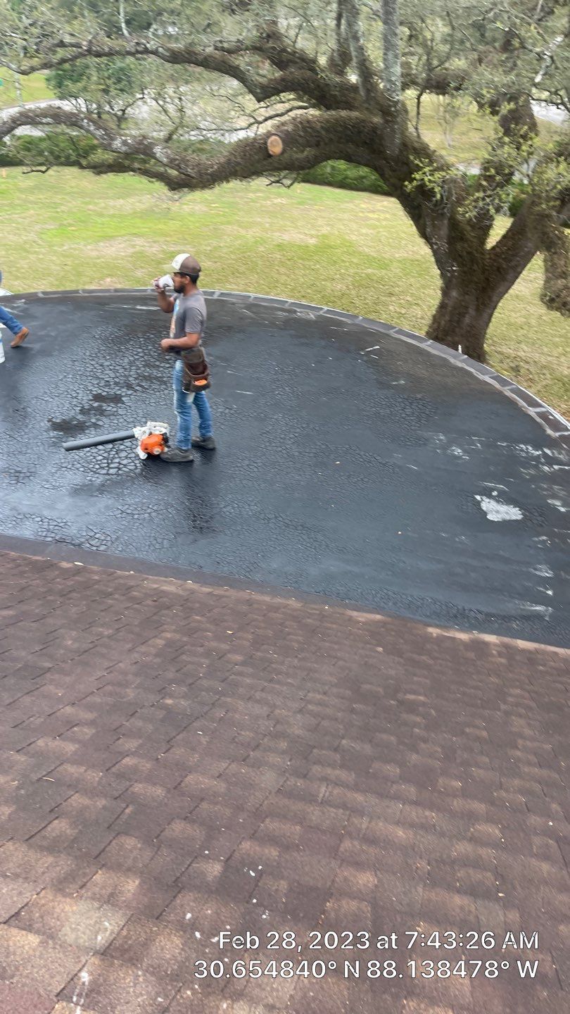 Residential Roofing Installation using Roof Replacement by American Roofing & Construction LLC