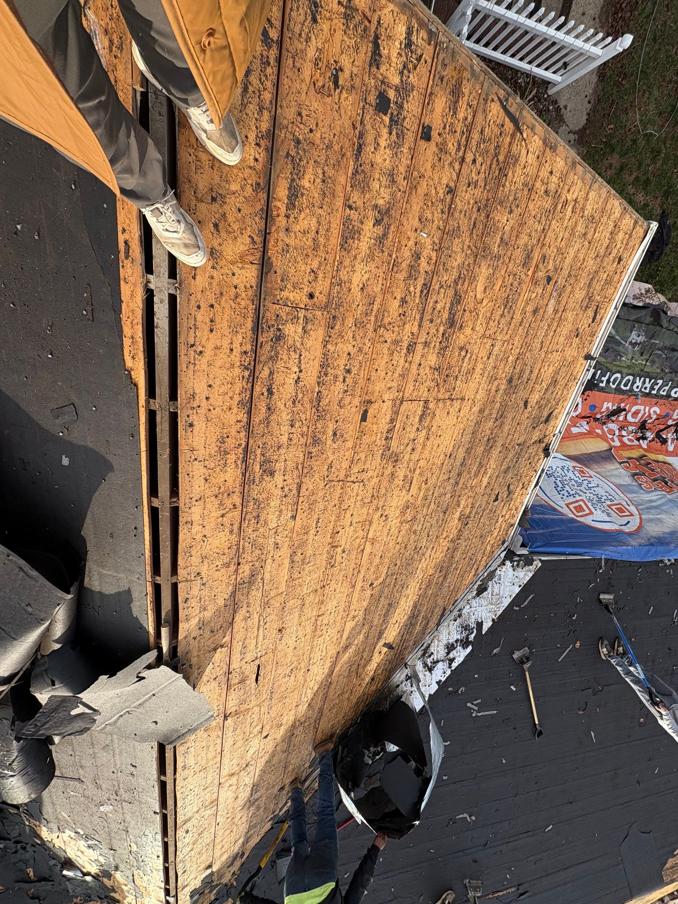 Residential Roofing Installation using GAF TImberline HDZ Hickory by Rainstoppers Roofing