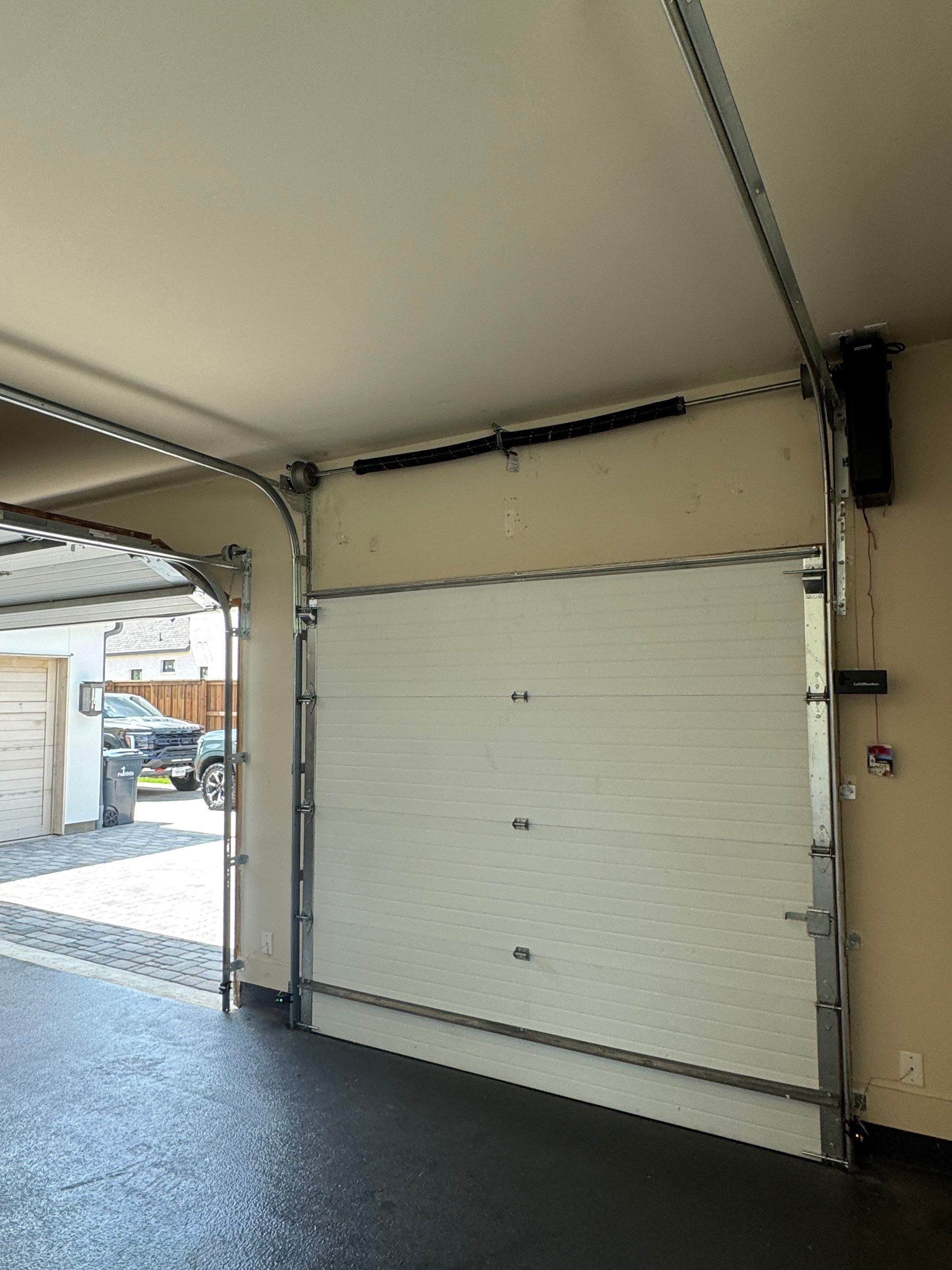 High-Lift Garage Door and Side-Mount Opener Installation in Prosper by Meadows Garage Doors