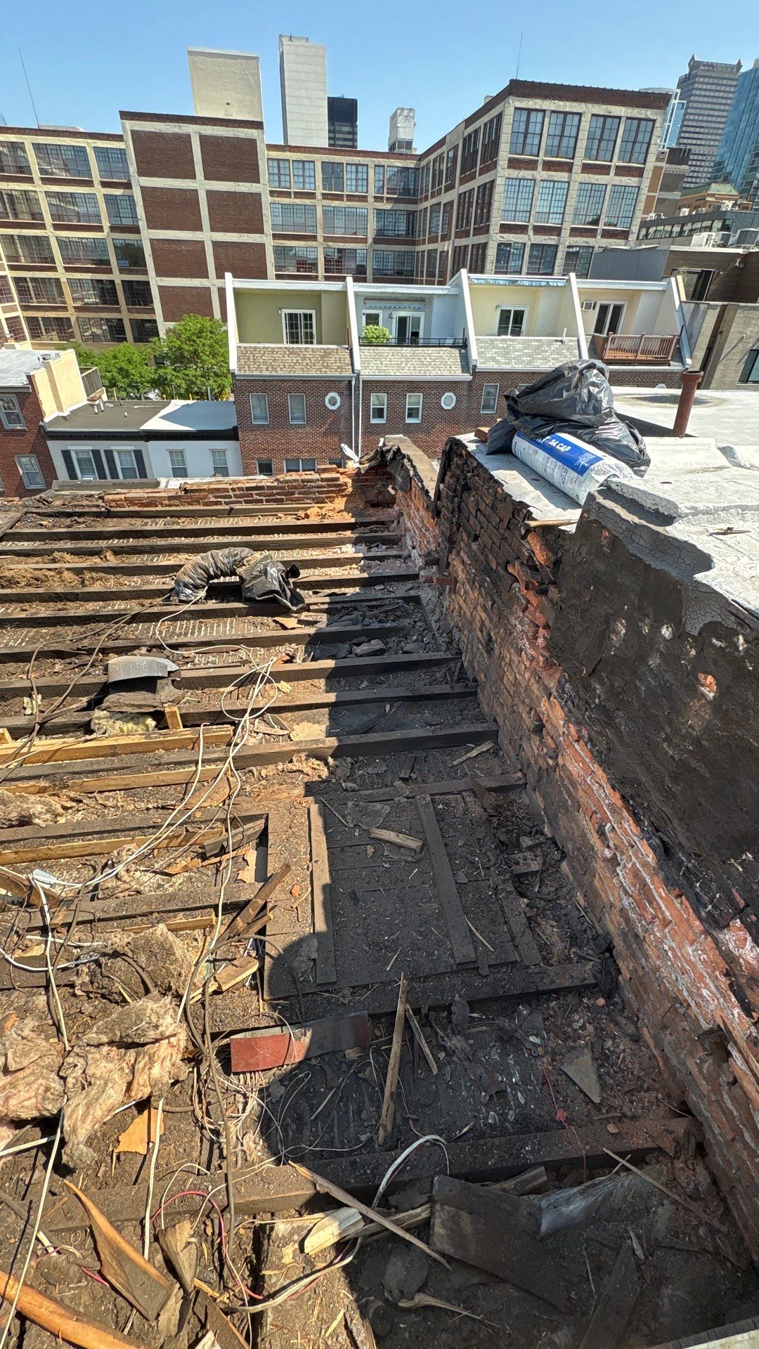 Roof replacement by Philadelphia Quality Roofing