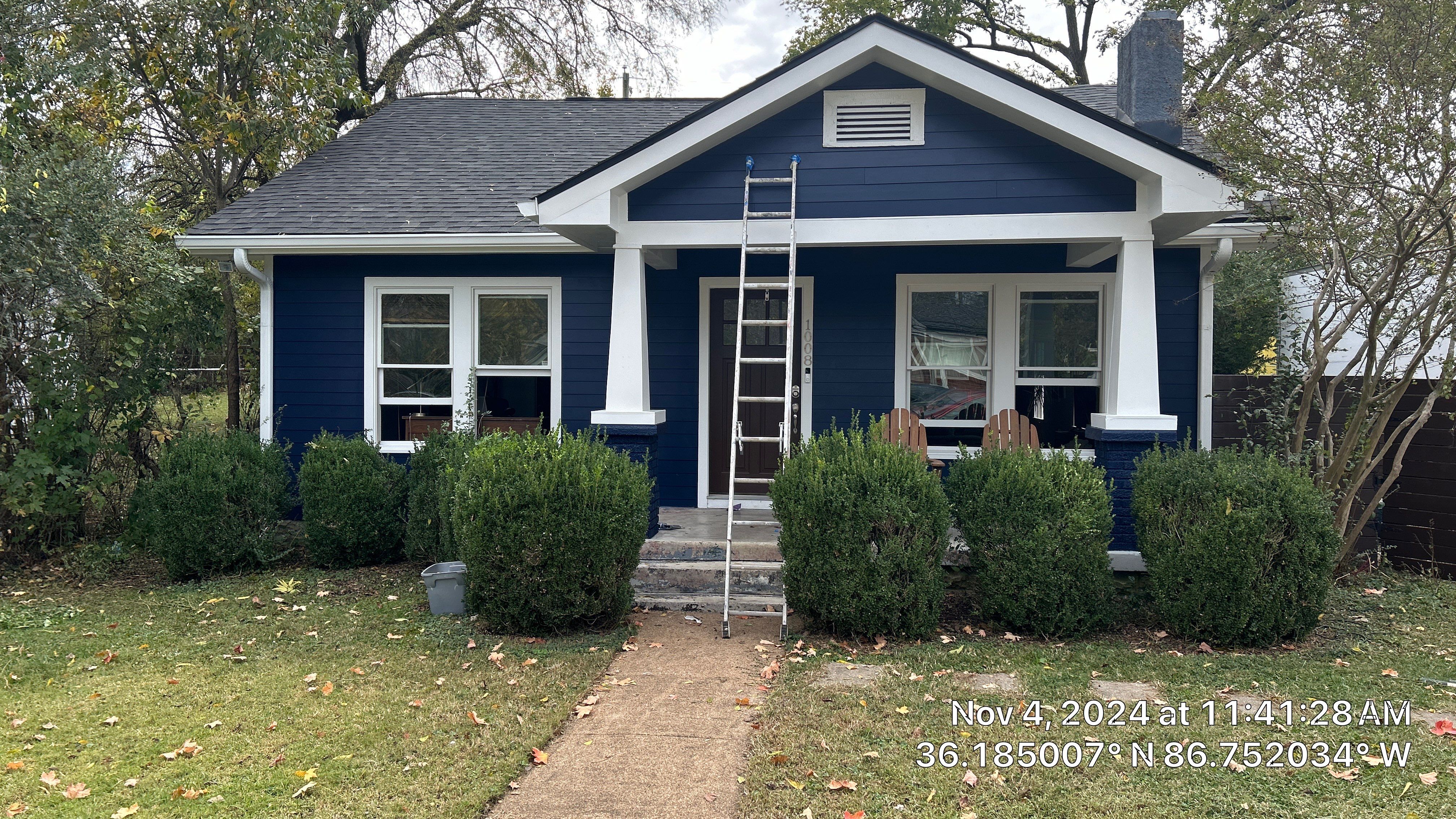 Exterior East Nashville  using Sherwin Williams Duration Home Exterior Satin  by Nashville House Painters 