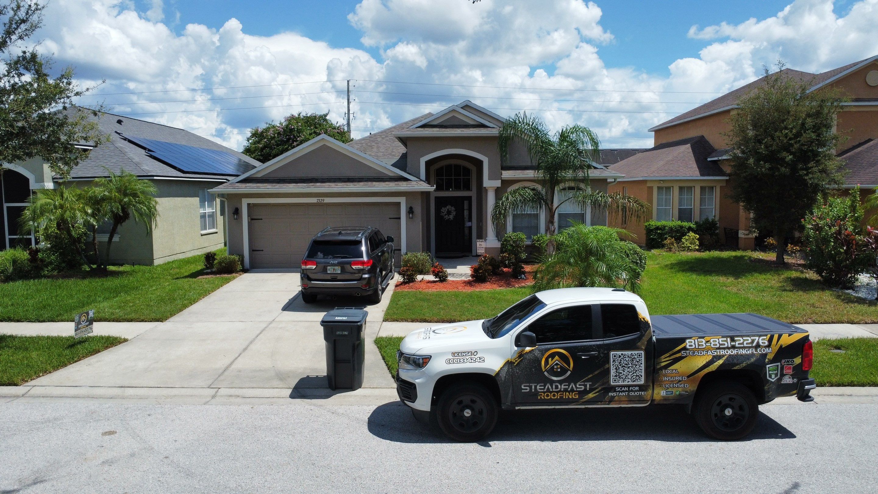 Roof Replacement in Riverview, FL by Steadfast Roofing 