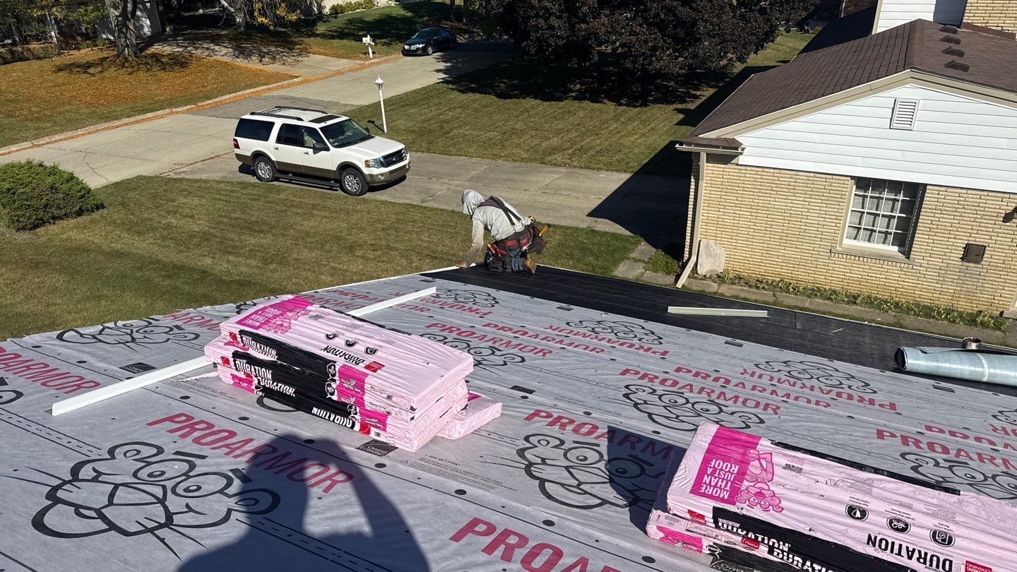 Roof Replacement using Owens Corning Williamsburg Grey by 180 Contractors