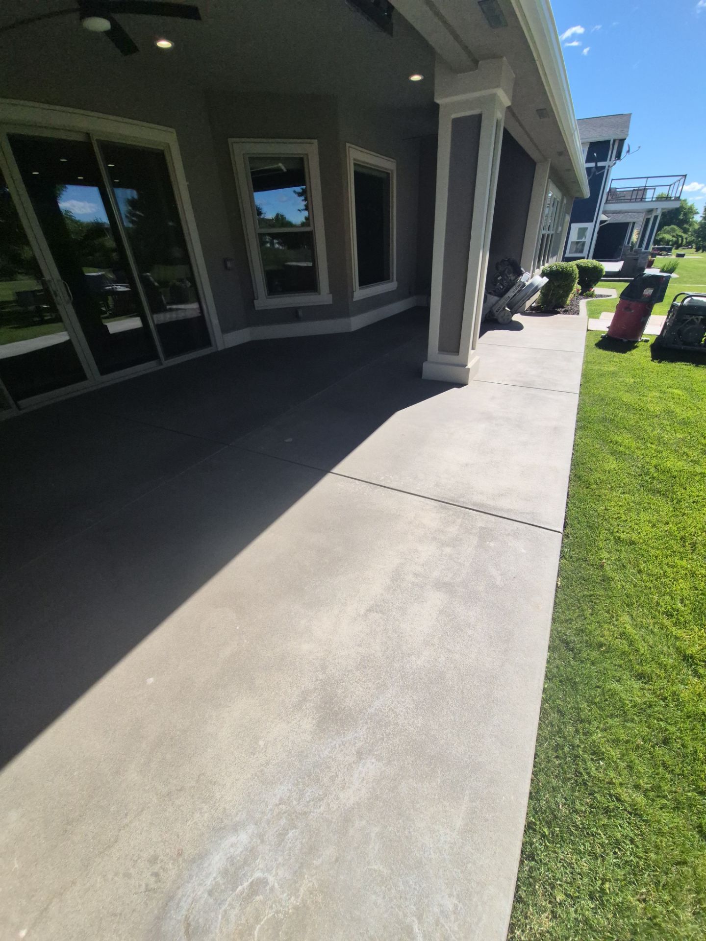 Custom Polyurea Patio Coating and Transformation in Yakima by Croc Coatings, LLC