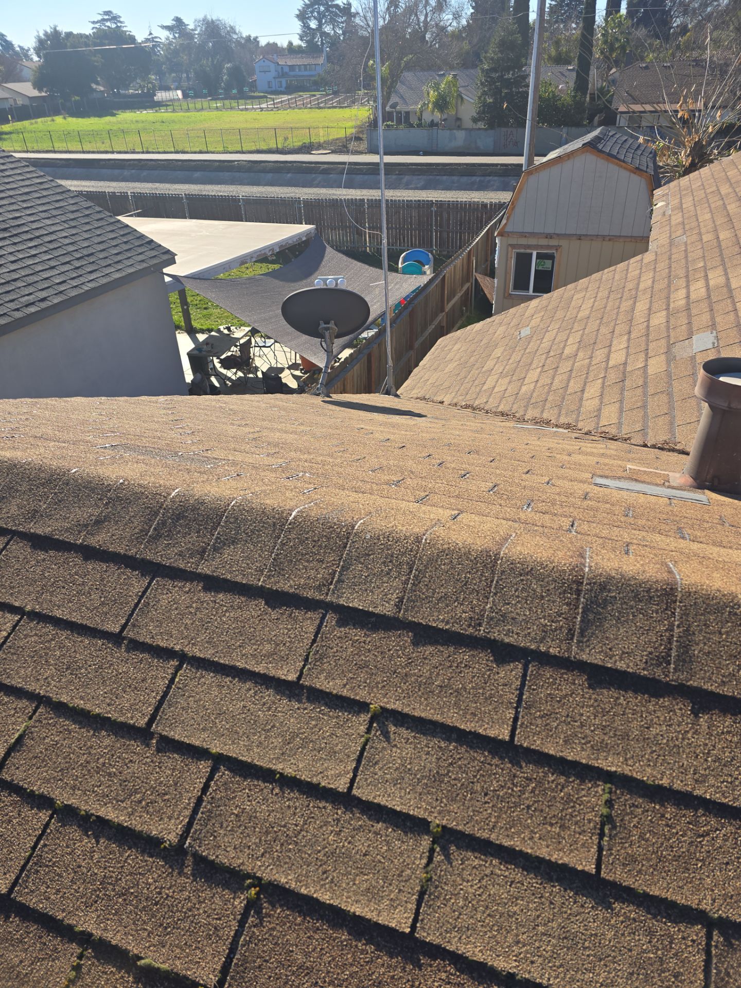 Roof Installation in Modesto CA by Grandmark Service Company