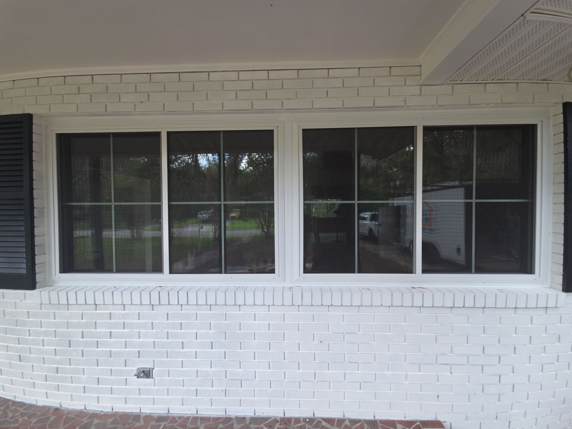 Energy Efficient Window Replacement for Gainesville White Brick Ranch by Windows & Doors Store
