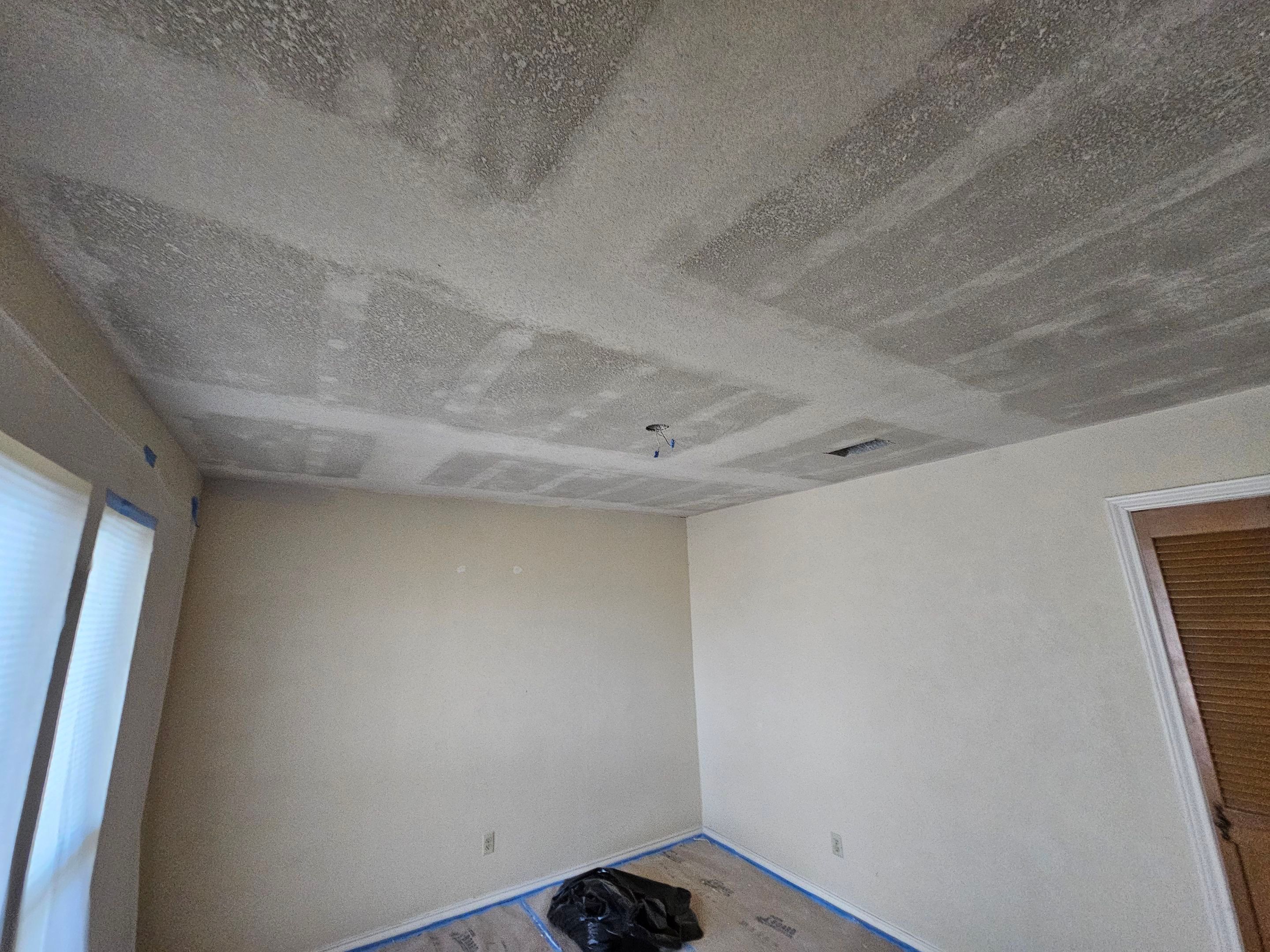 Roof replacement, popcorn removal, fence stain & paint by EL-GC LLC 