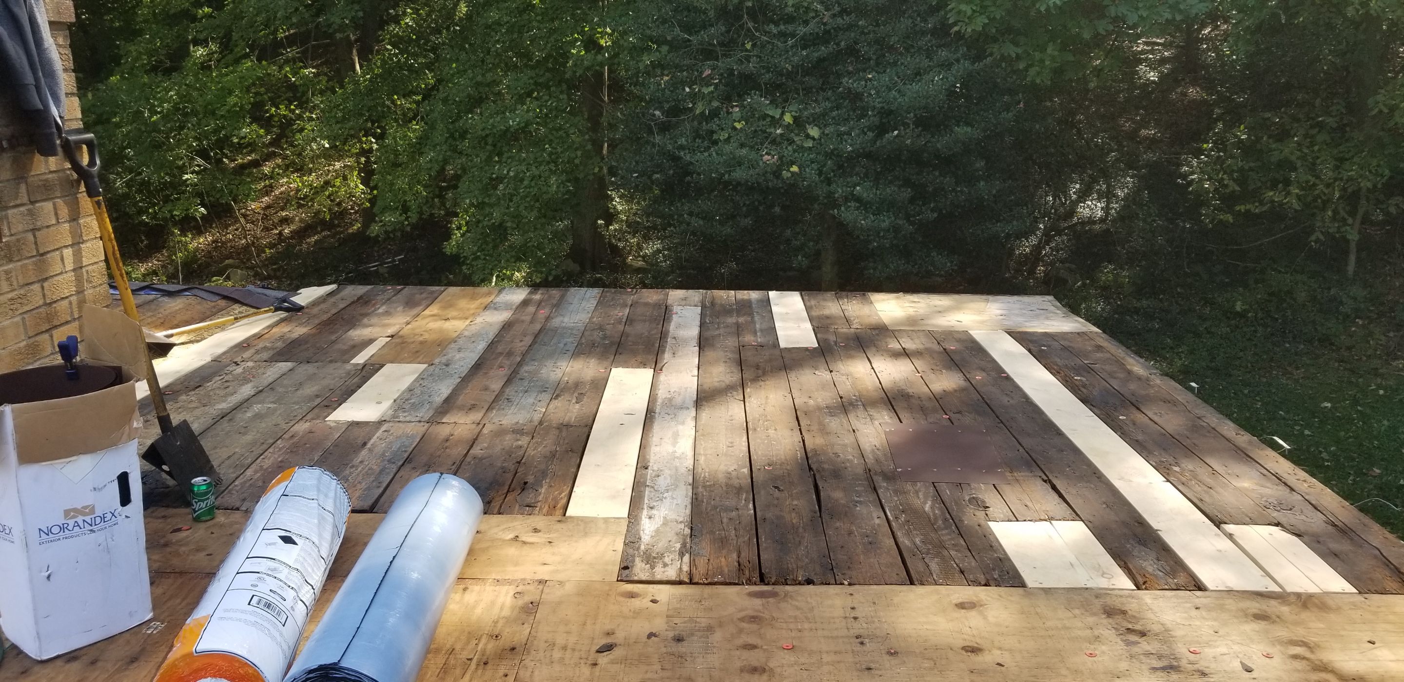 Atlas Pinnacle Pristine Scotchgard: Hickory Drip Edge: Musket brown by Eagle Eye Roofing