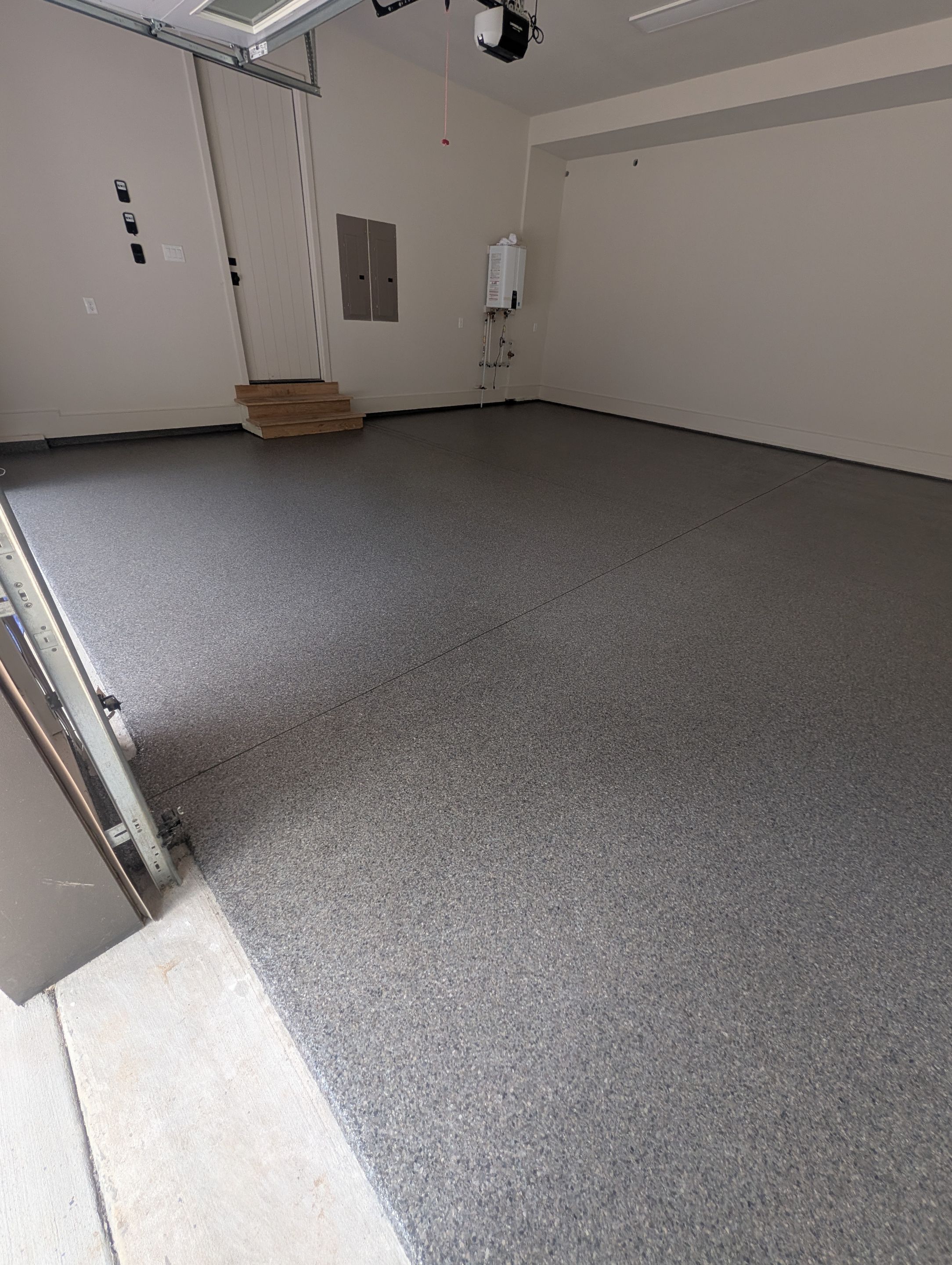 Garage Floor Coating using Dolerite by My Garage Floor Guys