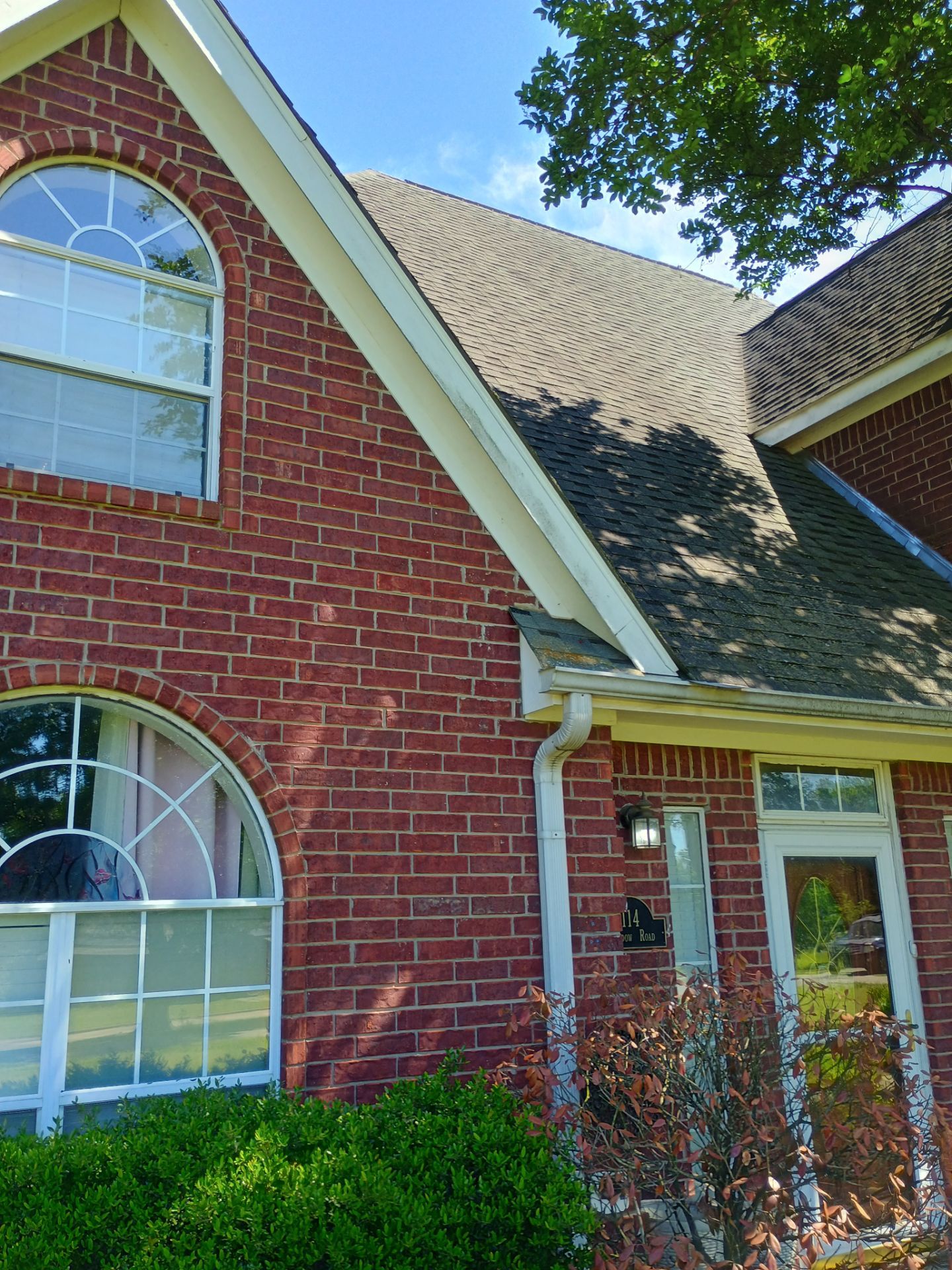 Architectural Shingle Roof Replacement for Brick Residence in Ardmore by BANA Roofing and Solar Supply