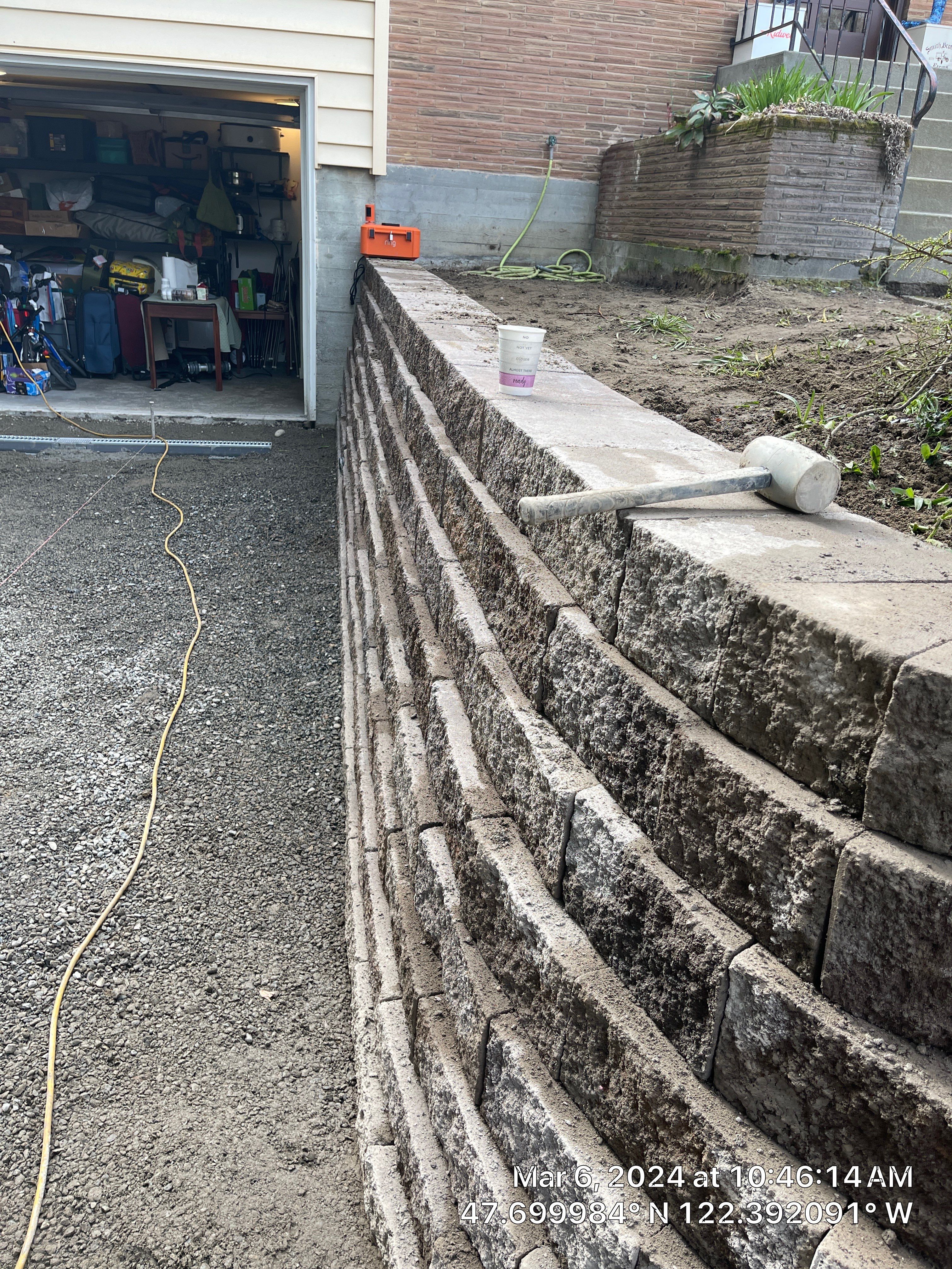 Lorra | Asphalt Driveway Repair & Retaining Wall by Jireh Asphalt & Concrete Inc 