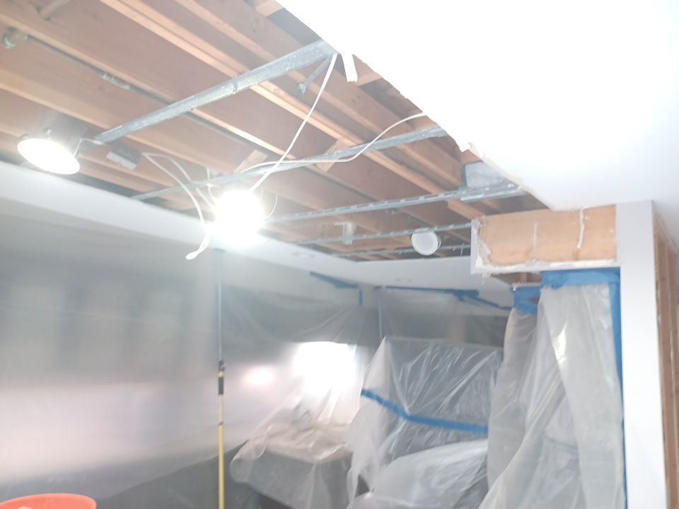 Project in West Bloomfield by EzDry Water Mitigation & Property Restoration