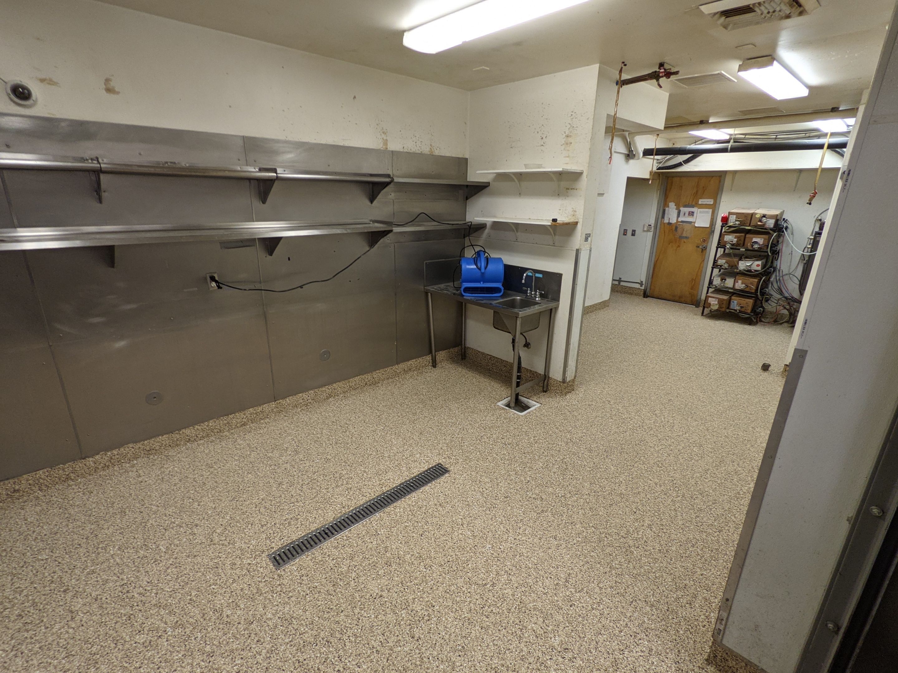 Commercial Floor Transformation using Penntek Evolution System by Croc Coatings, LLC