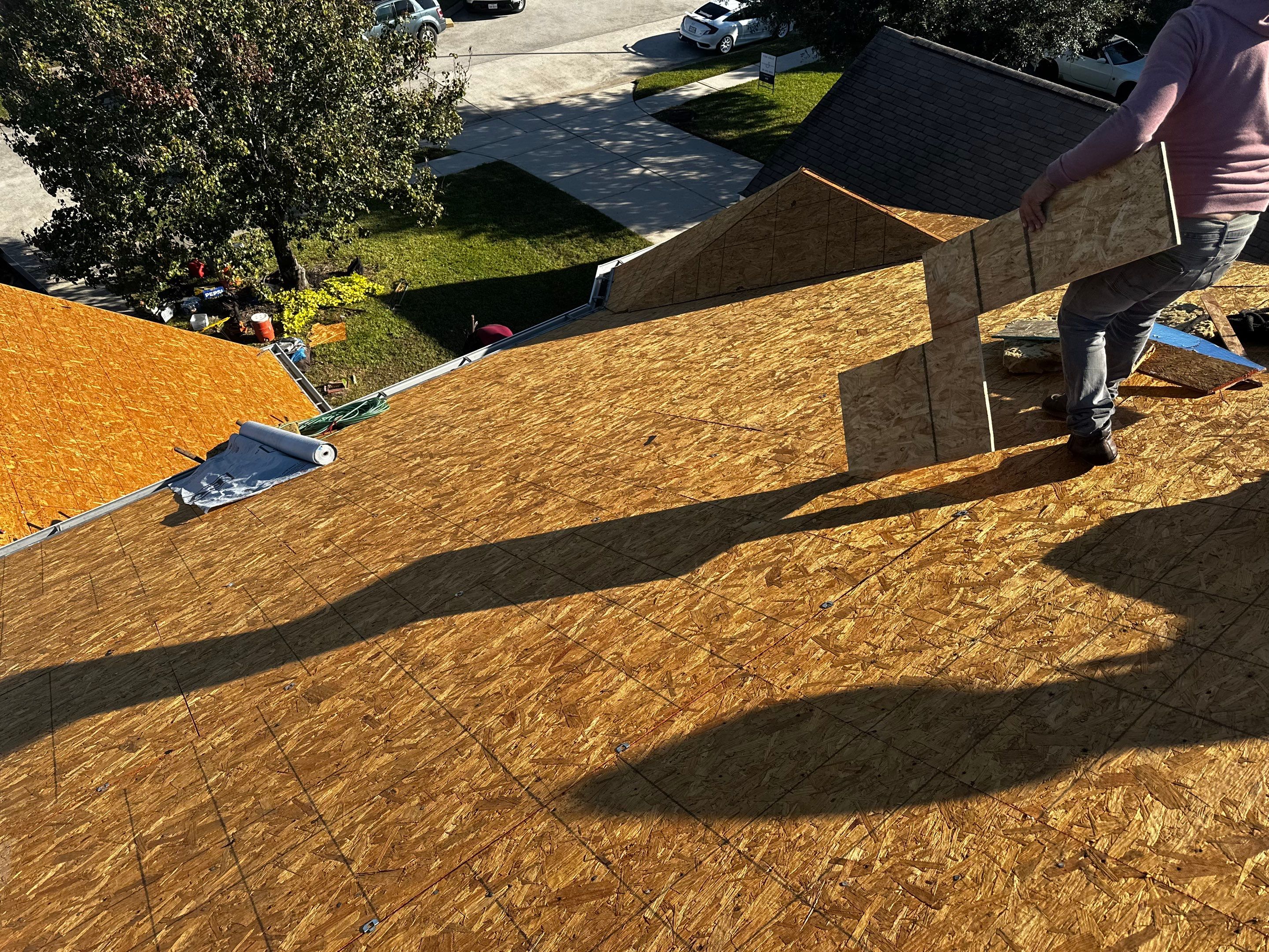 Complete Re-Deck & Roof Replacement — Spring, TX by PL Roofing & SB Roofing, LLC.