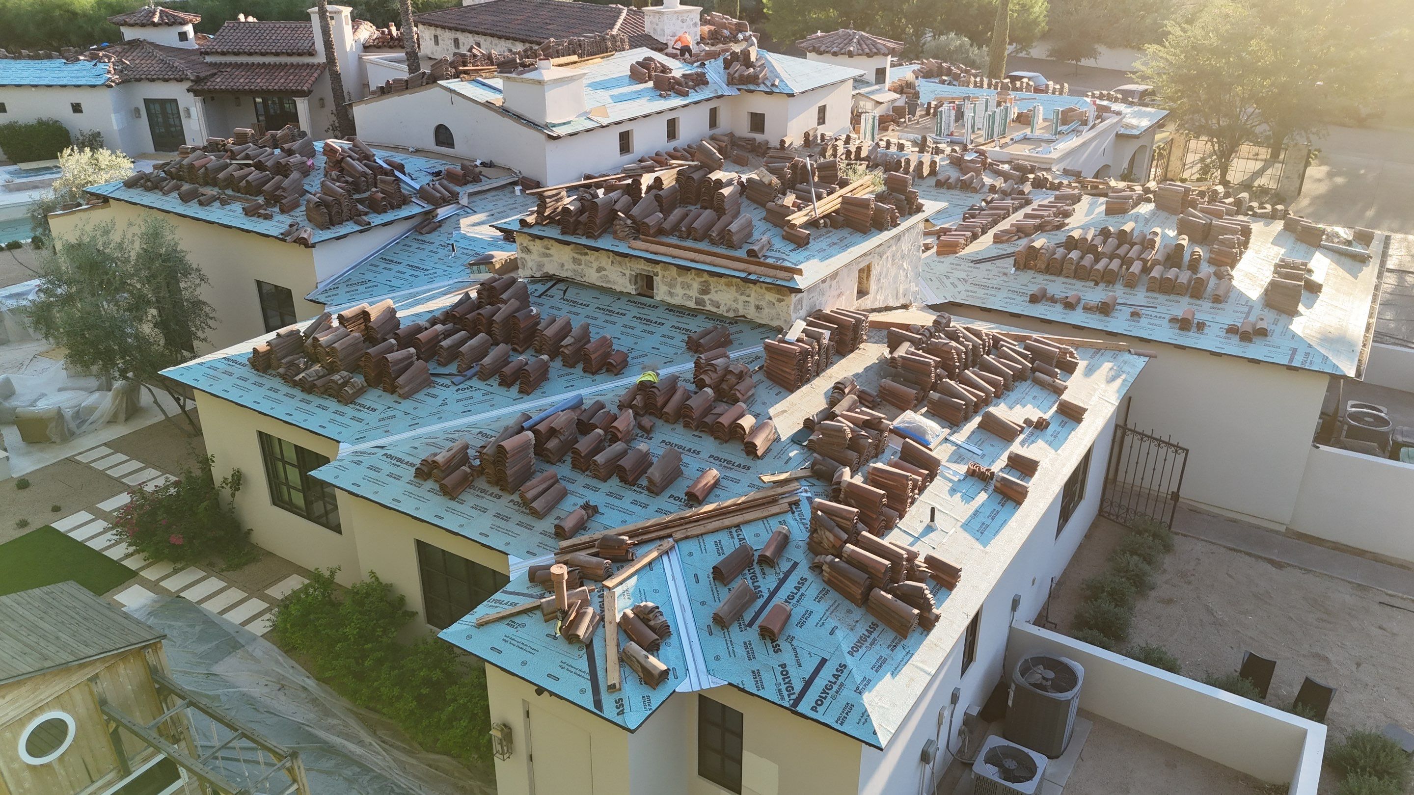 Project in Paradise Valley, AZ by Saint Roofing
