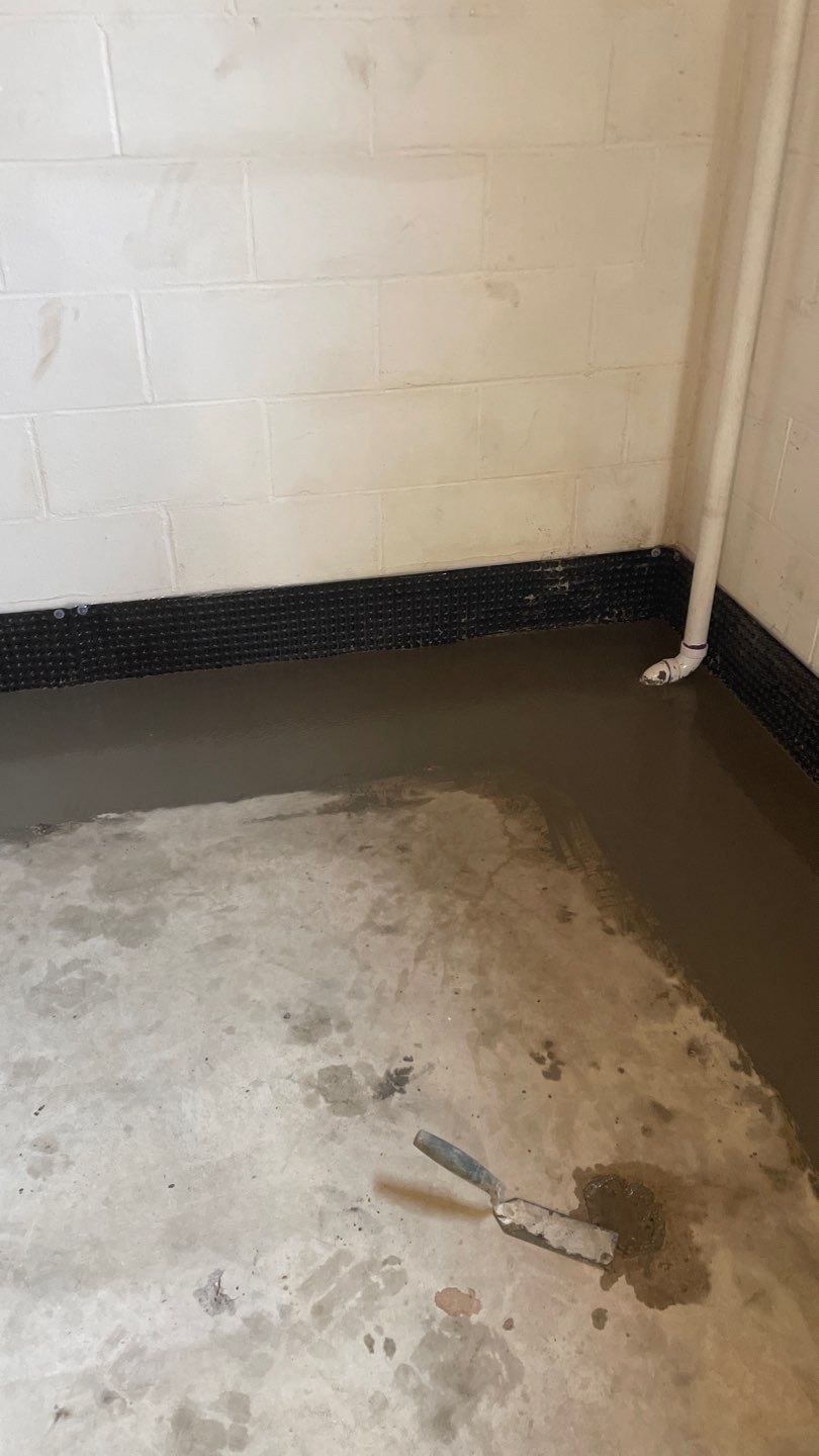 Tying Into an Existing Drain Tile System for Alec by Waterproofing Northeast