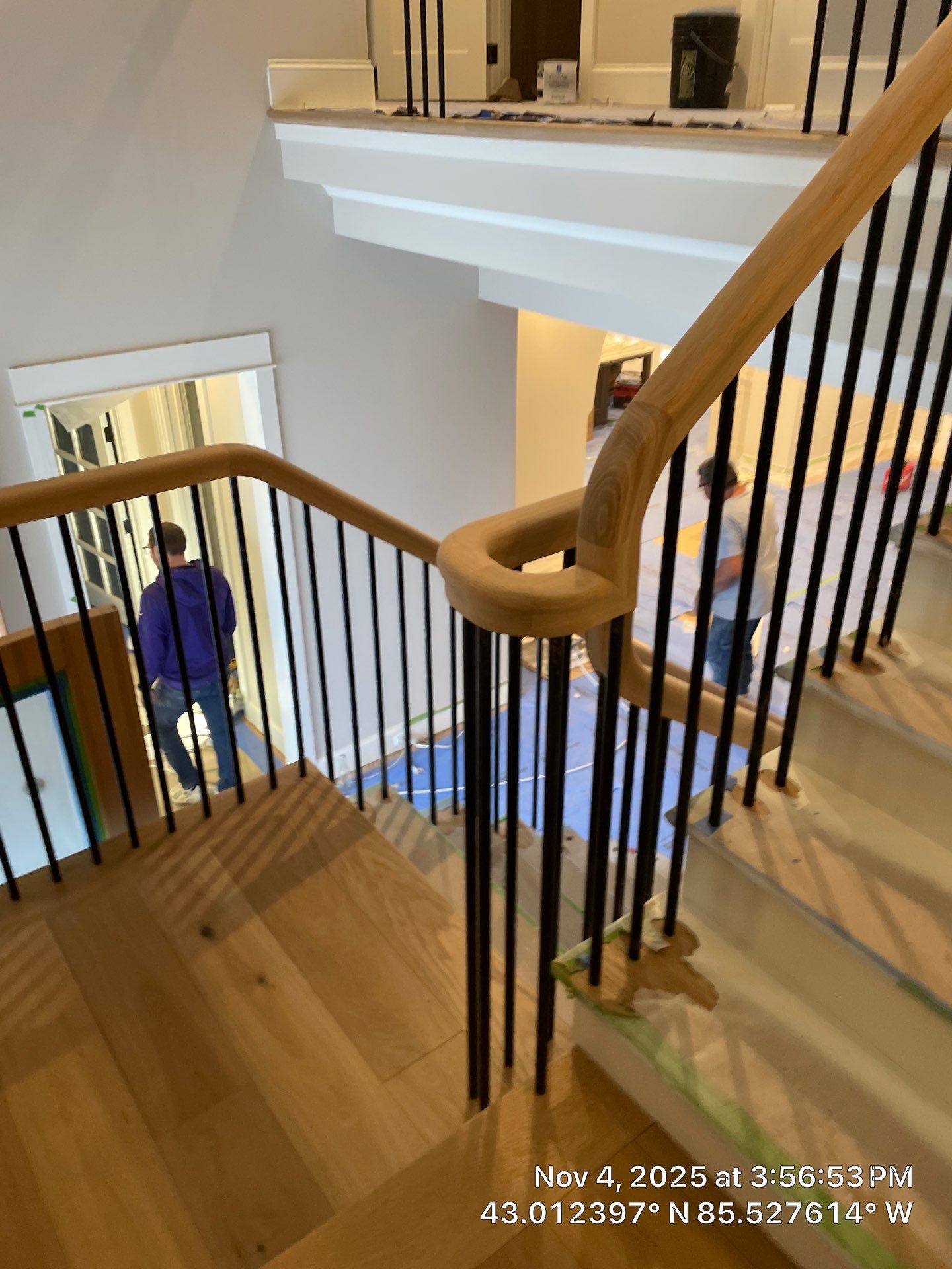 A DREAMY DEN & Matching Hardwoods for this New Build by RTBaldwin Hardwood Floors