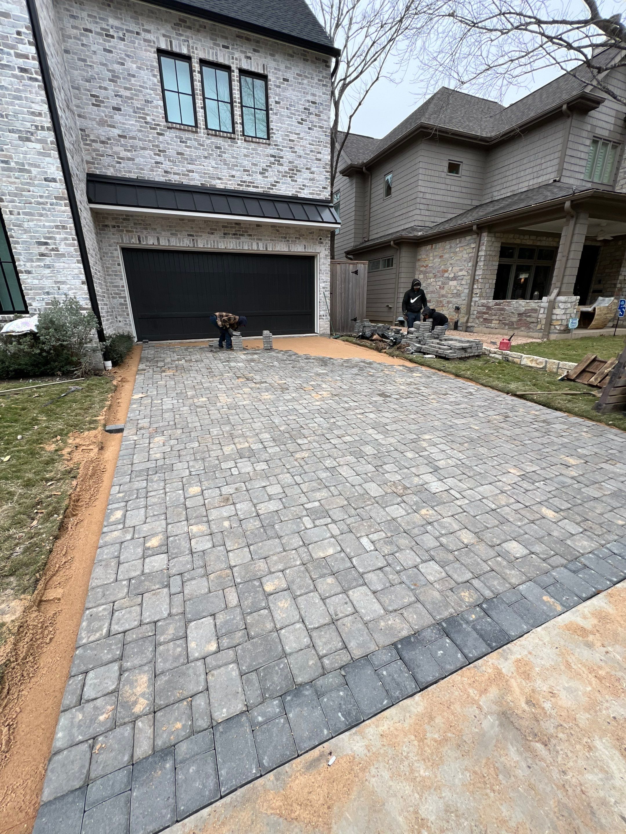 🚘 Mr. Zee’s Paver Driveway Restoration & Drainage Upgrade by Texas Urban Elements