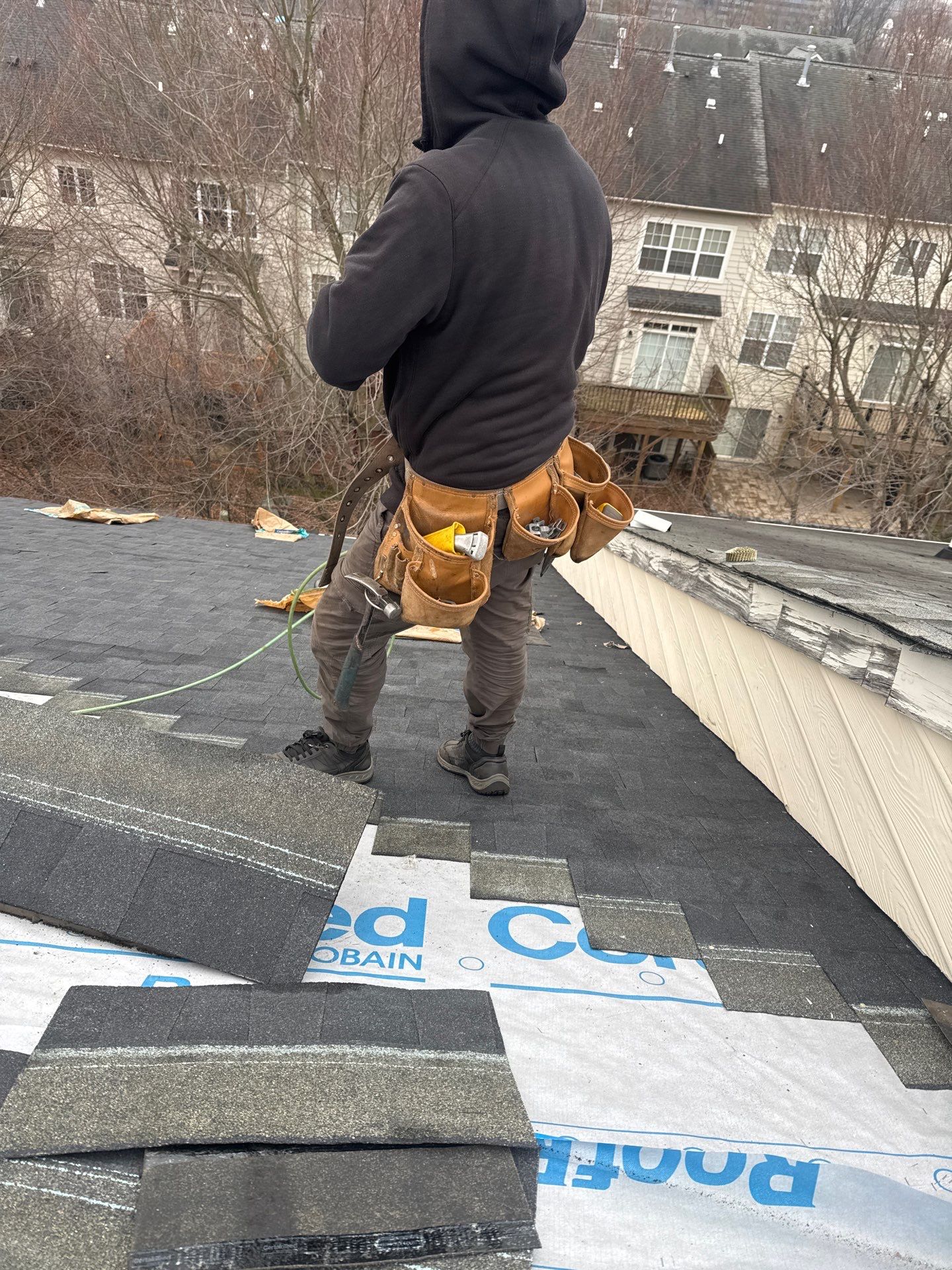 Fairfax: Residential Roof Replacement with CertainTeed Landmark in Charcoal Black by RM Banning, Inc.