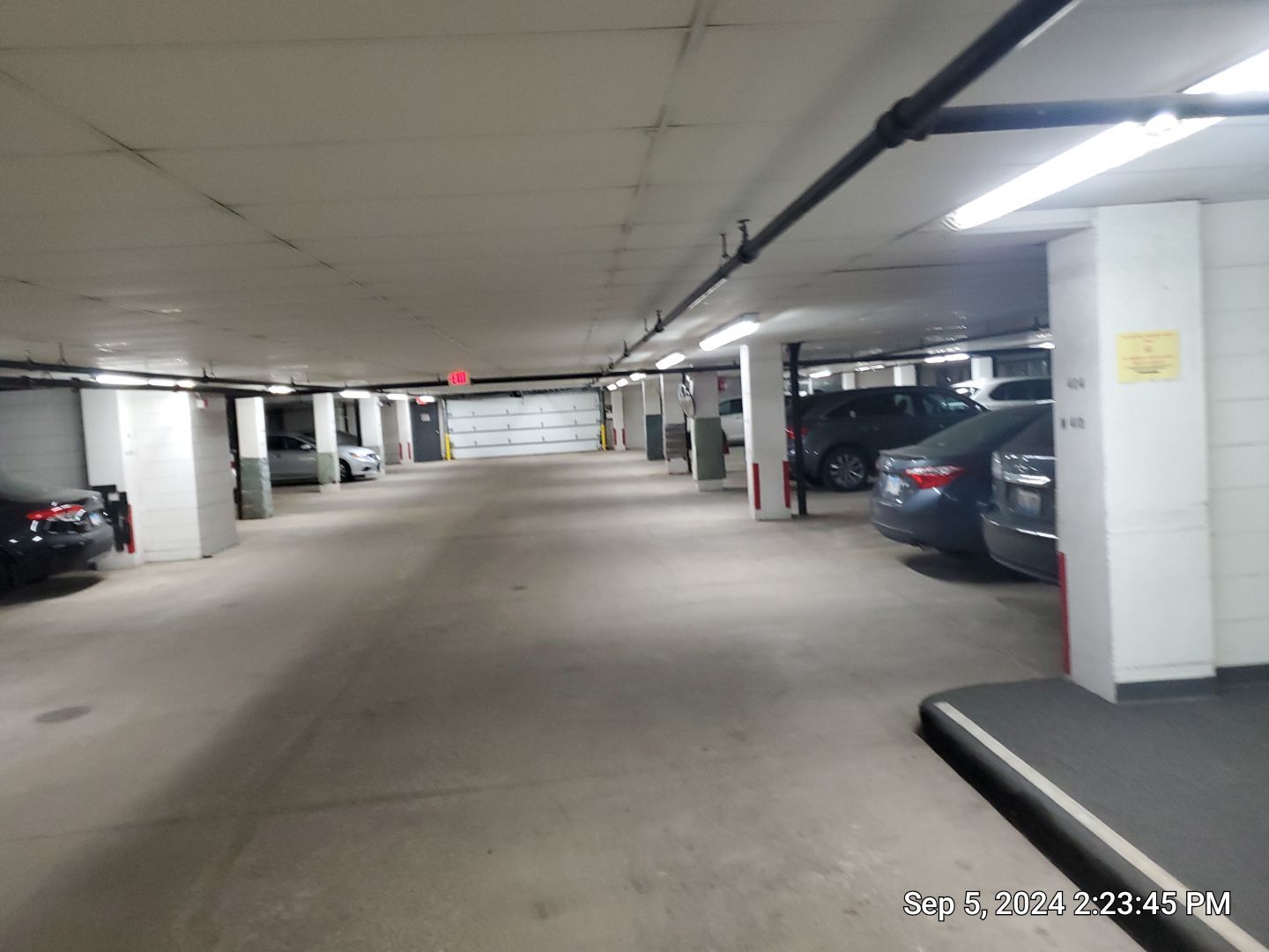 Parking Garage Sweeping & Concrete Deep Cleaning by Northern Power Washing LLC.