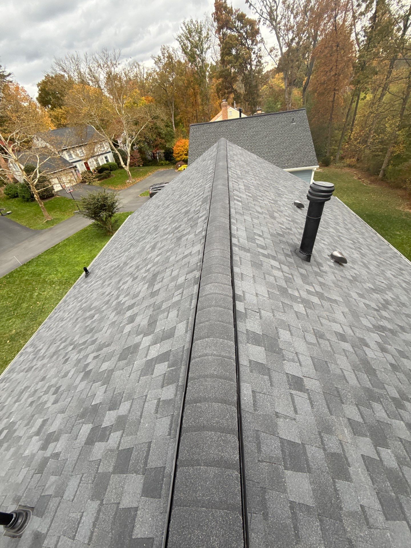 Alexandria :Residential Roof Replacement with CertainTeed Landmark Pro in Max Def Moire Black  by RM Banning, Inc.