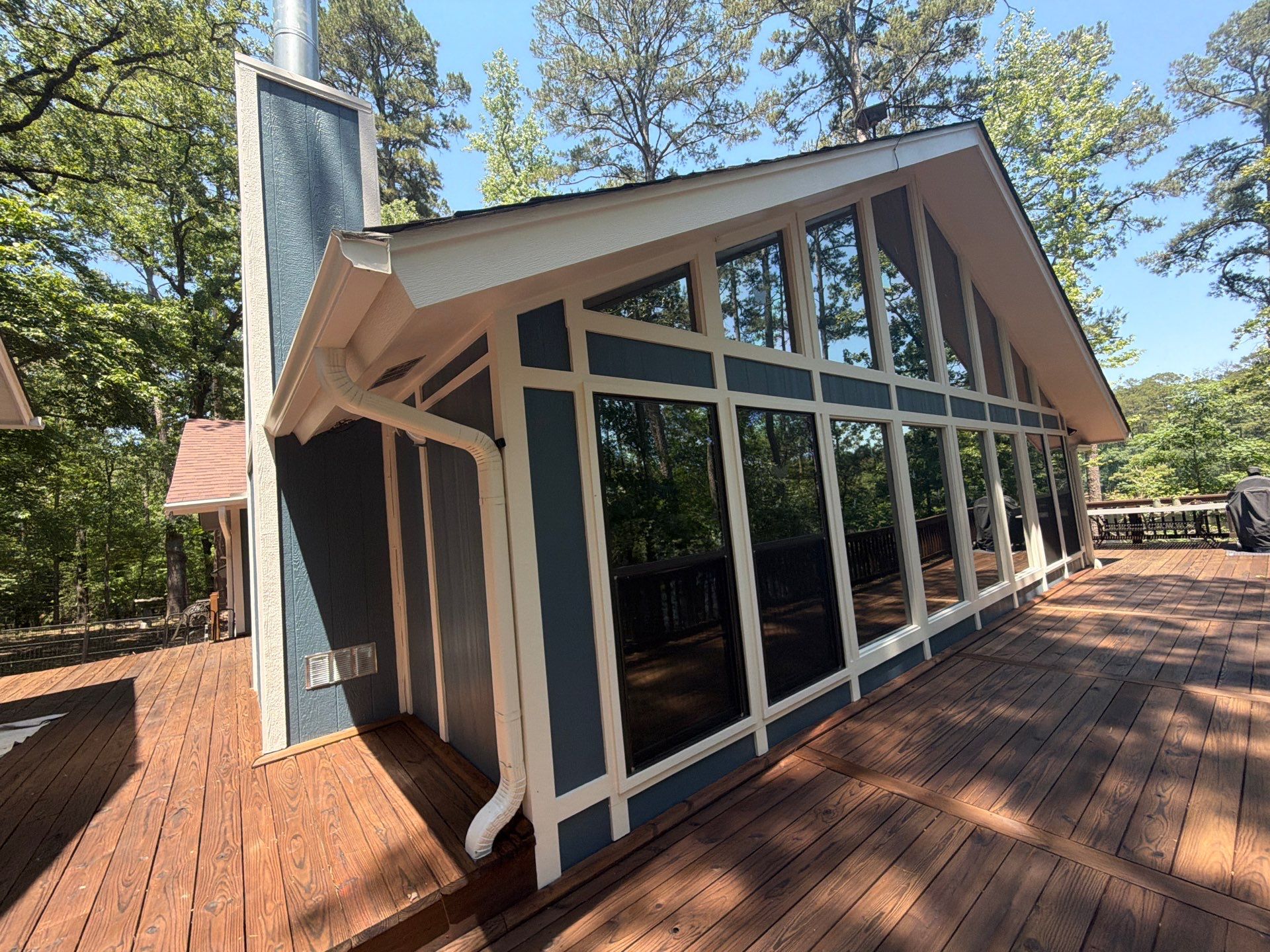 Complete Exterior Color Transformation in Holly Lake Ranch, Texas by Quality Coats Painting