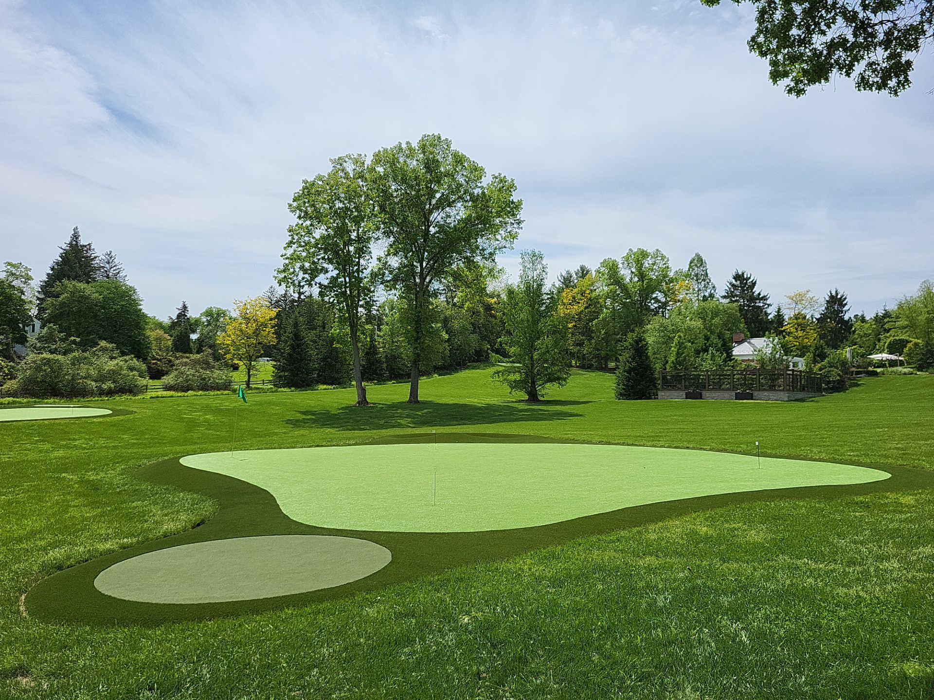 Backyard Par 3 course in Chagrin Falls, OH by Southwest Greens Midwest
