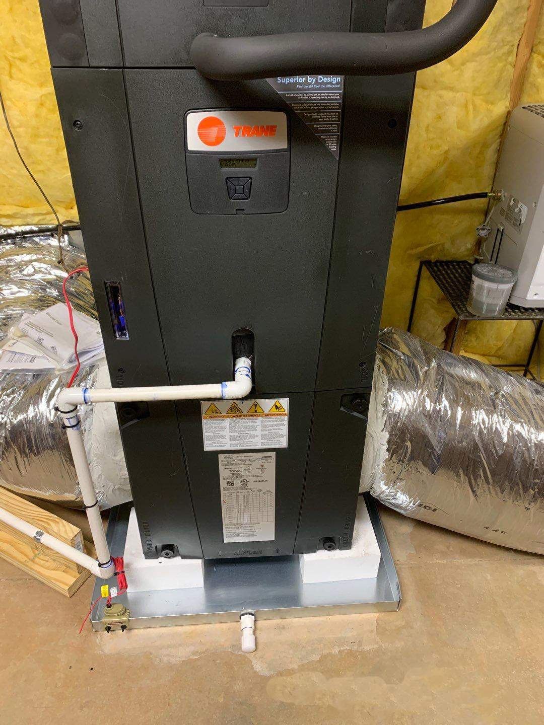 HVAC Changeout using TRANE by Doc Savage Heating and Air