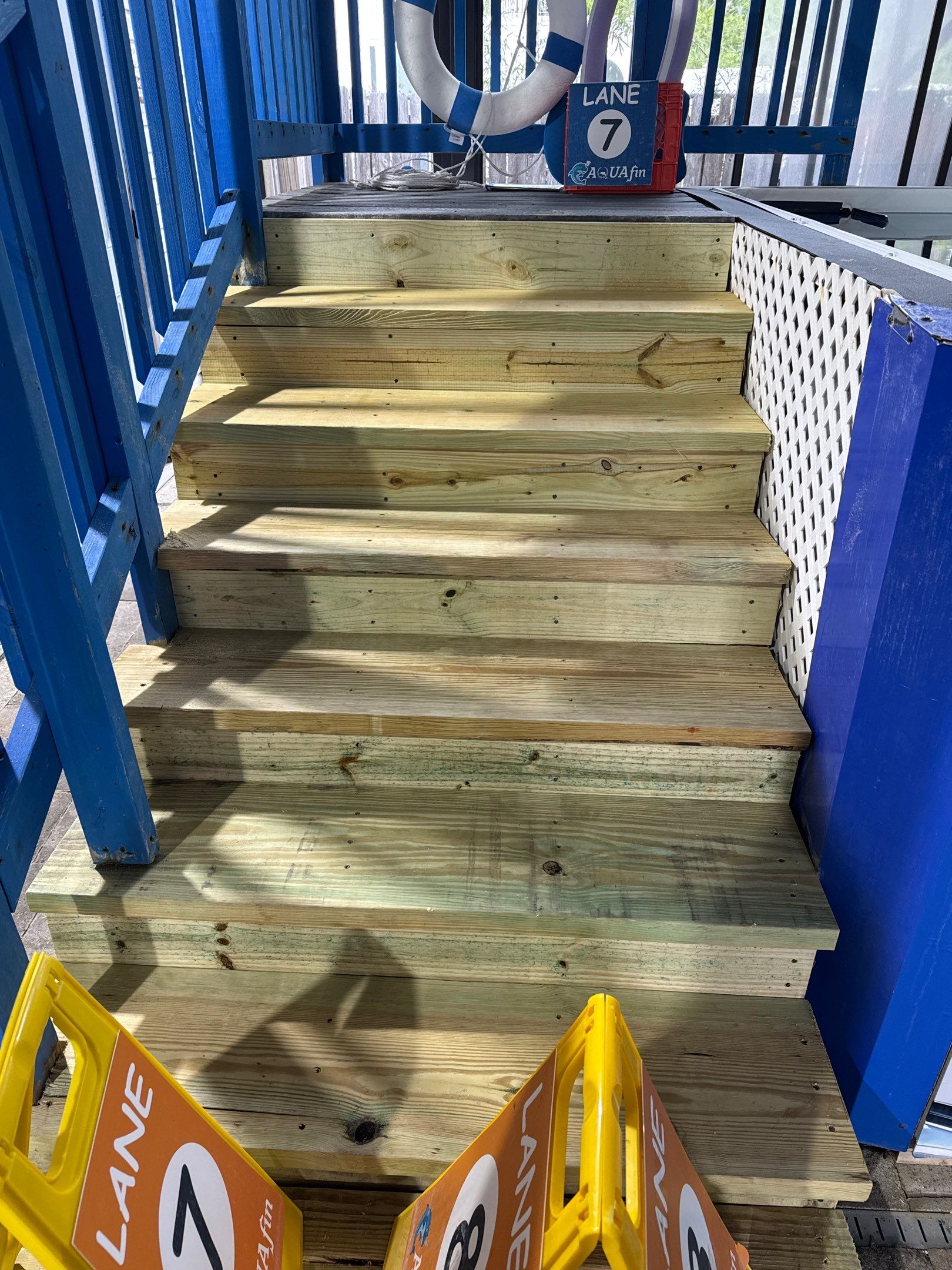 New Steps At The Swim School by Axtra Hand