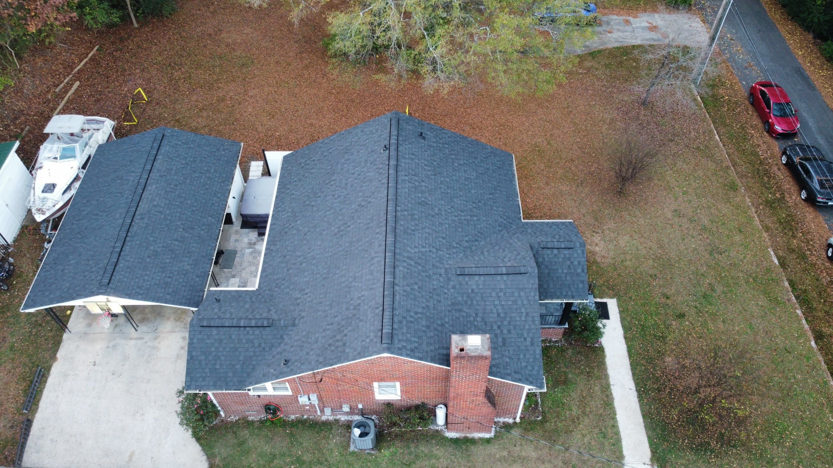 Roof replacement by hail and wind damage by Just Brilliant Restoration JBR