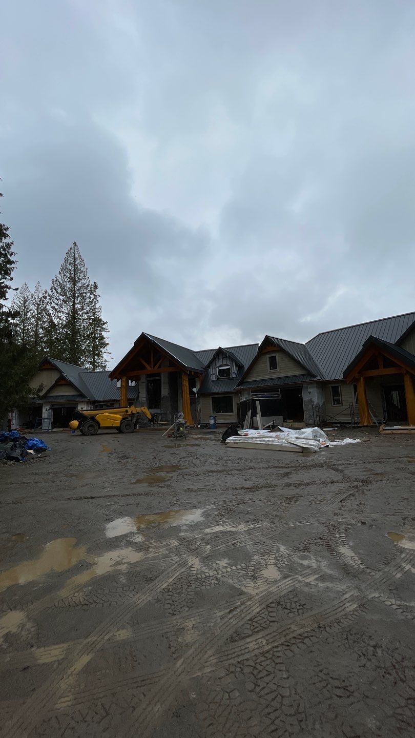 Residential Roofing Installation using 12" Prolok metal by Top Notch Roofing Inc