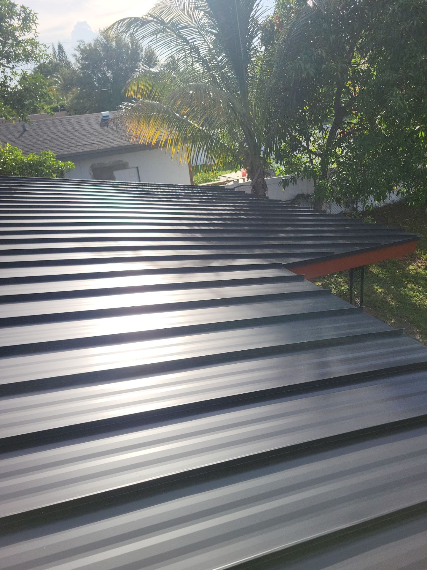 Metal Roof - Matte Black Color. Metal Alliance. by Art's Roofing & Construction