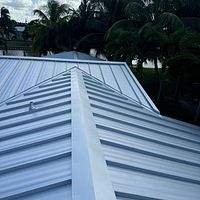 24ga 1.5" Mechanical Seam Mill Finish by Total Roofing System The Metal Roof Experts