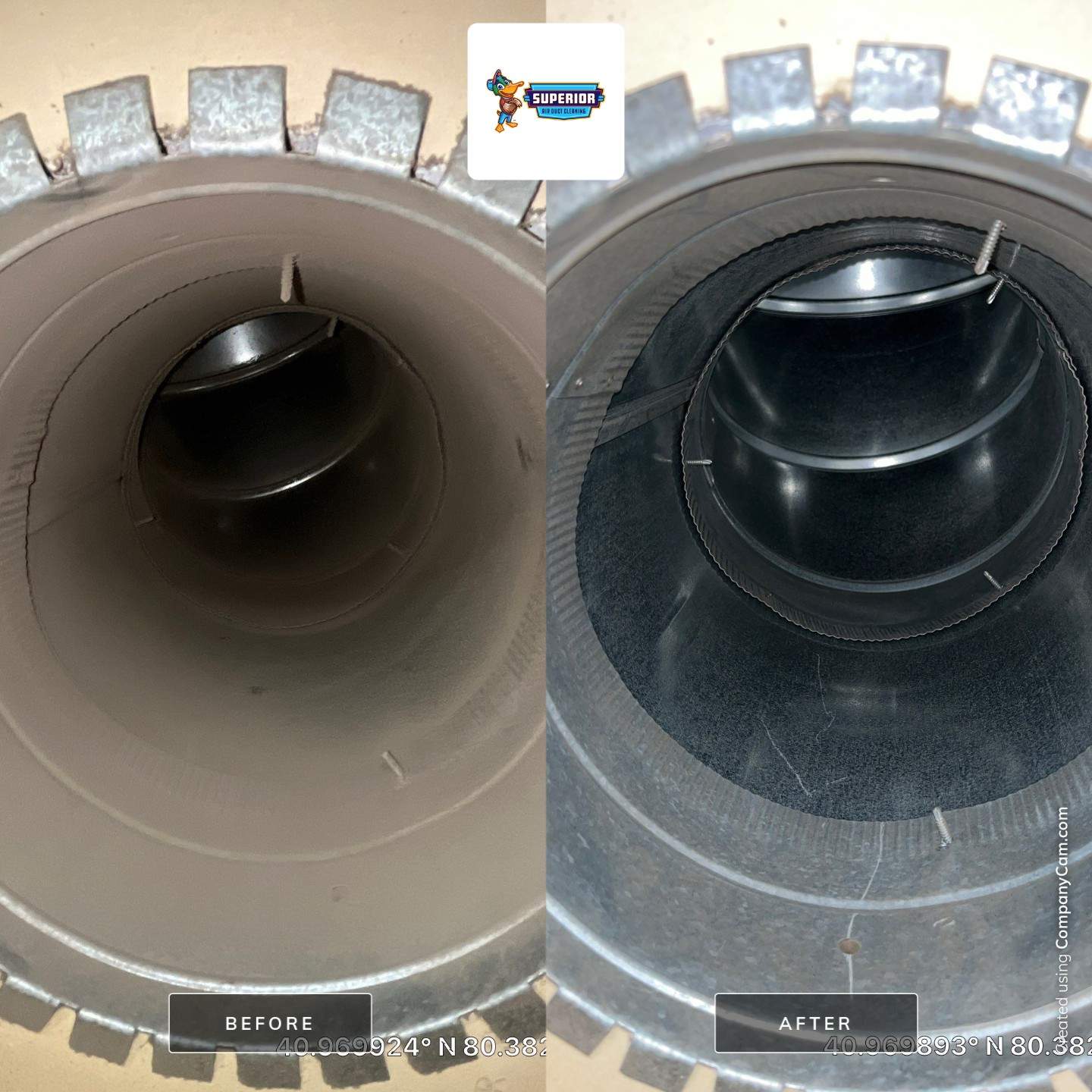 Air Duct Cleaning With a Vacuum Truck in New Castle, PA by Superior Air Duct Cleaning