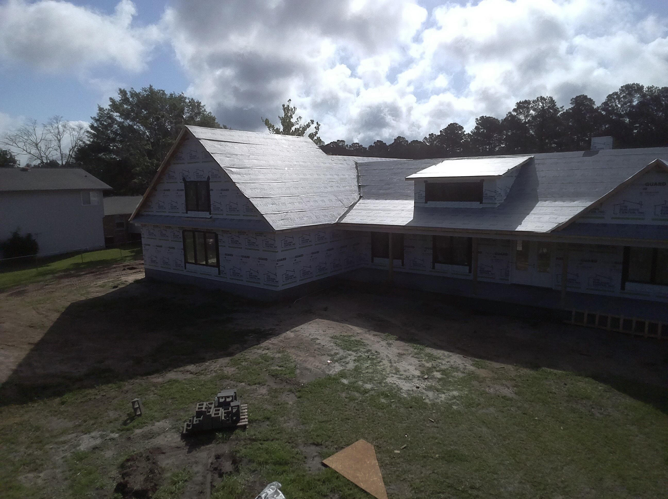 Home under constrution by Cornerstone Home Builders, LLC