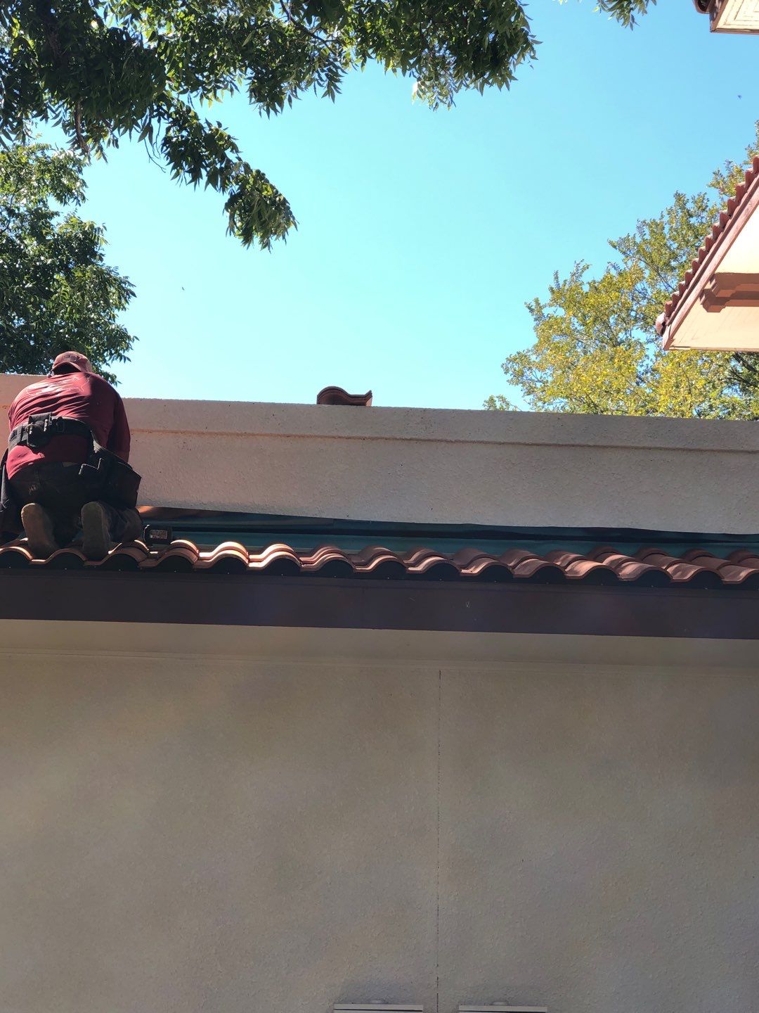 Tile roof project by Springtree Restoration 