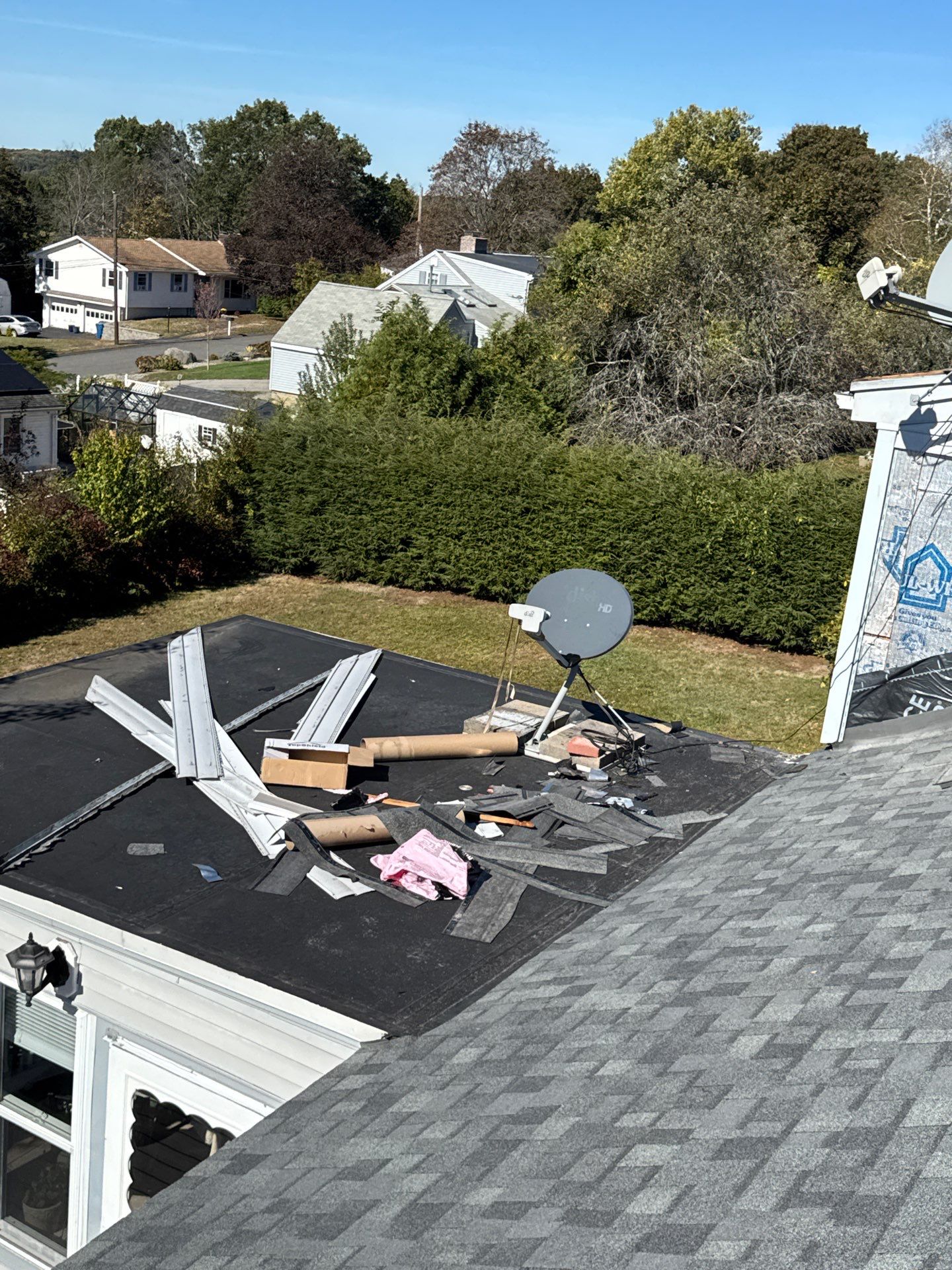Full Roof Replacement & EPDM Integration | Tewksbury, MA by Mighty Dog Roofing of Greater Middlesex County