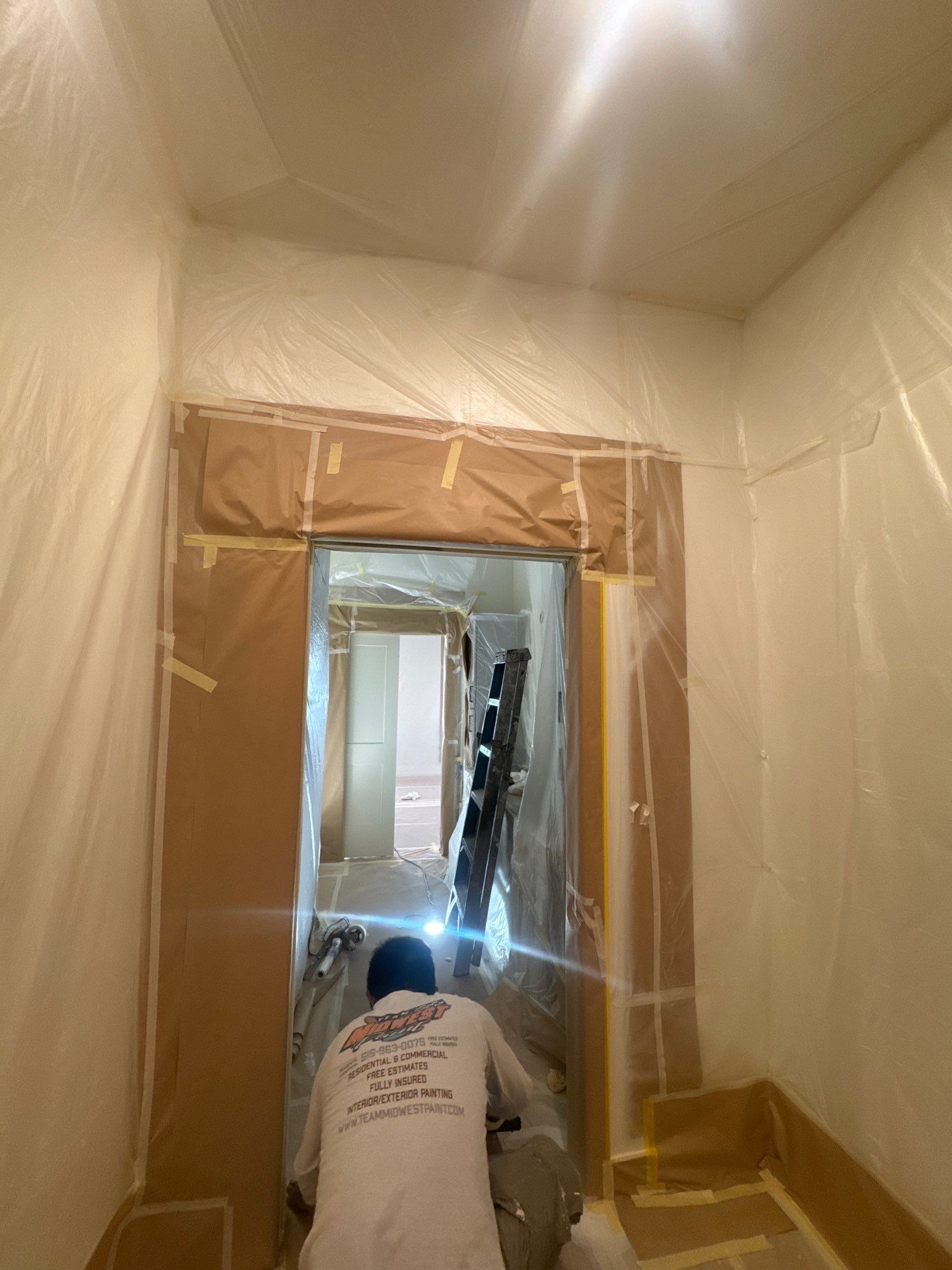 New Build Residential Interior Prime and Paint by Midwest Paint LLC