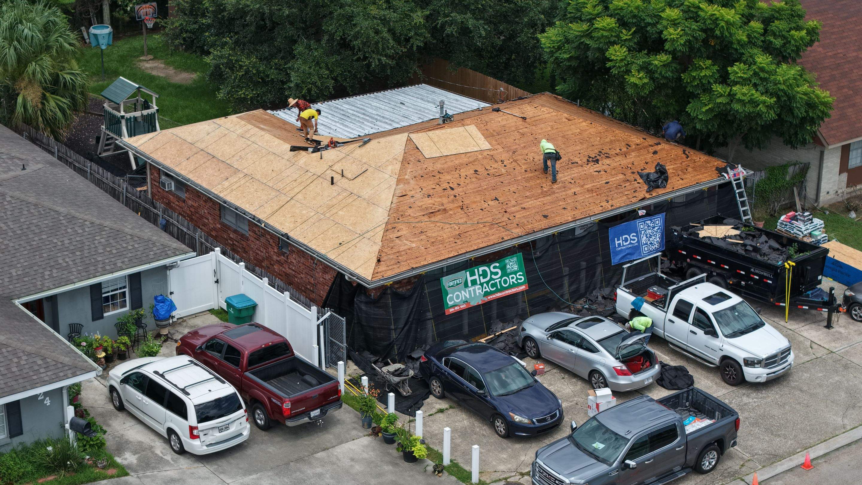 Roof Replacement in Gretna by HDS Contractors