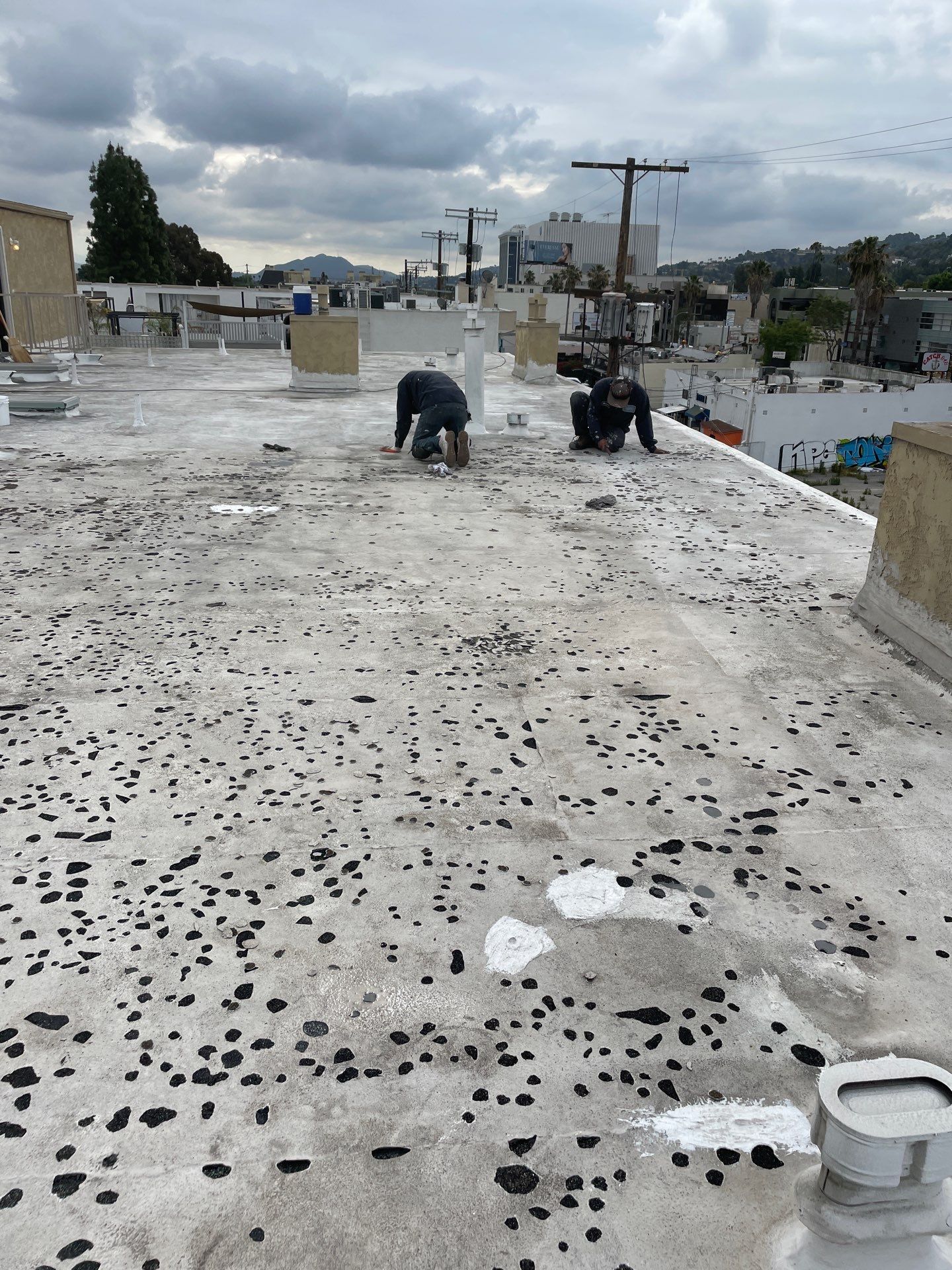 Apartment Building in Sherman Oaks by Hull Brothers Roofing
